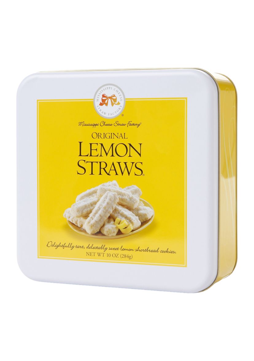 Original Lemon Straws® 10 Ounce Gift Tin