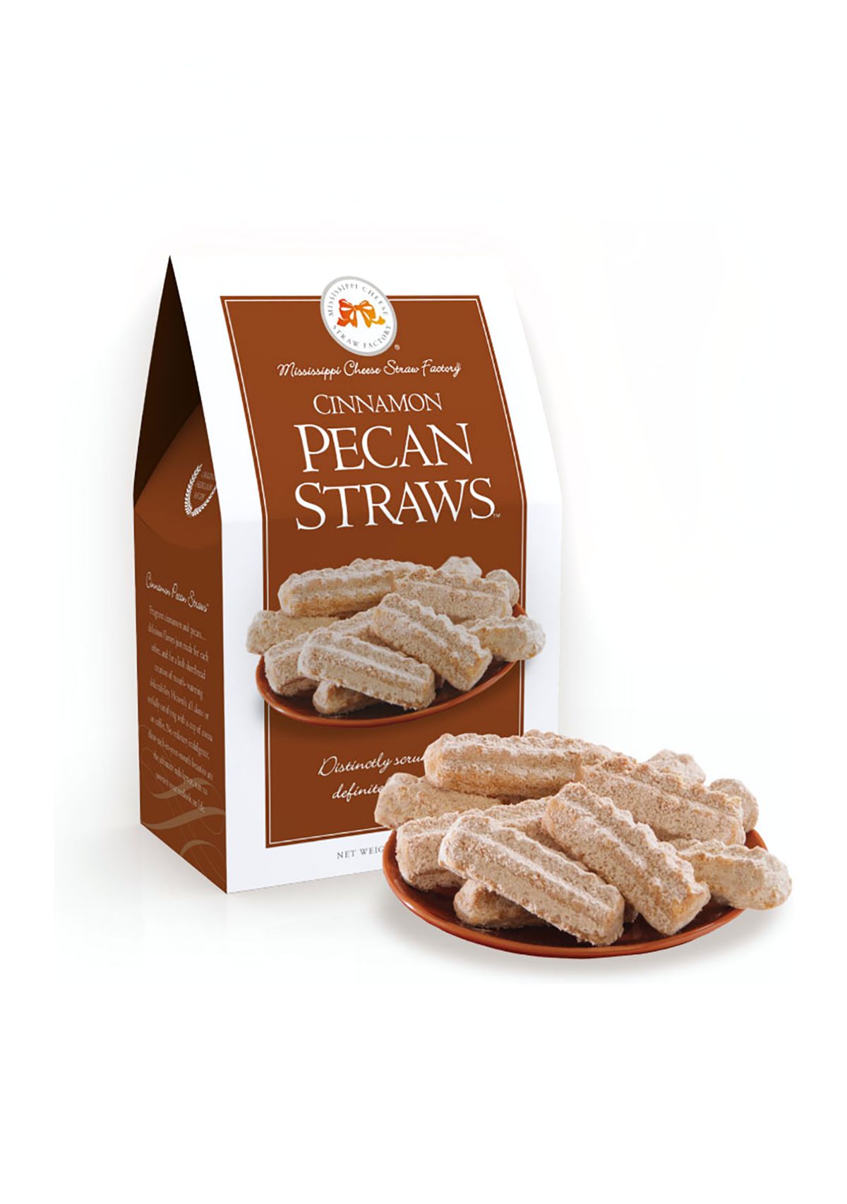 Cinnamon Pecan Straws™ 6.5 Ounce Carton