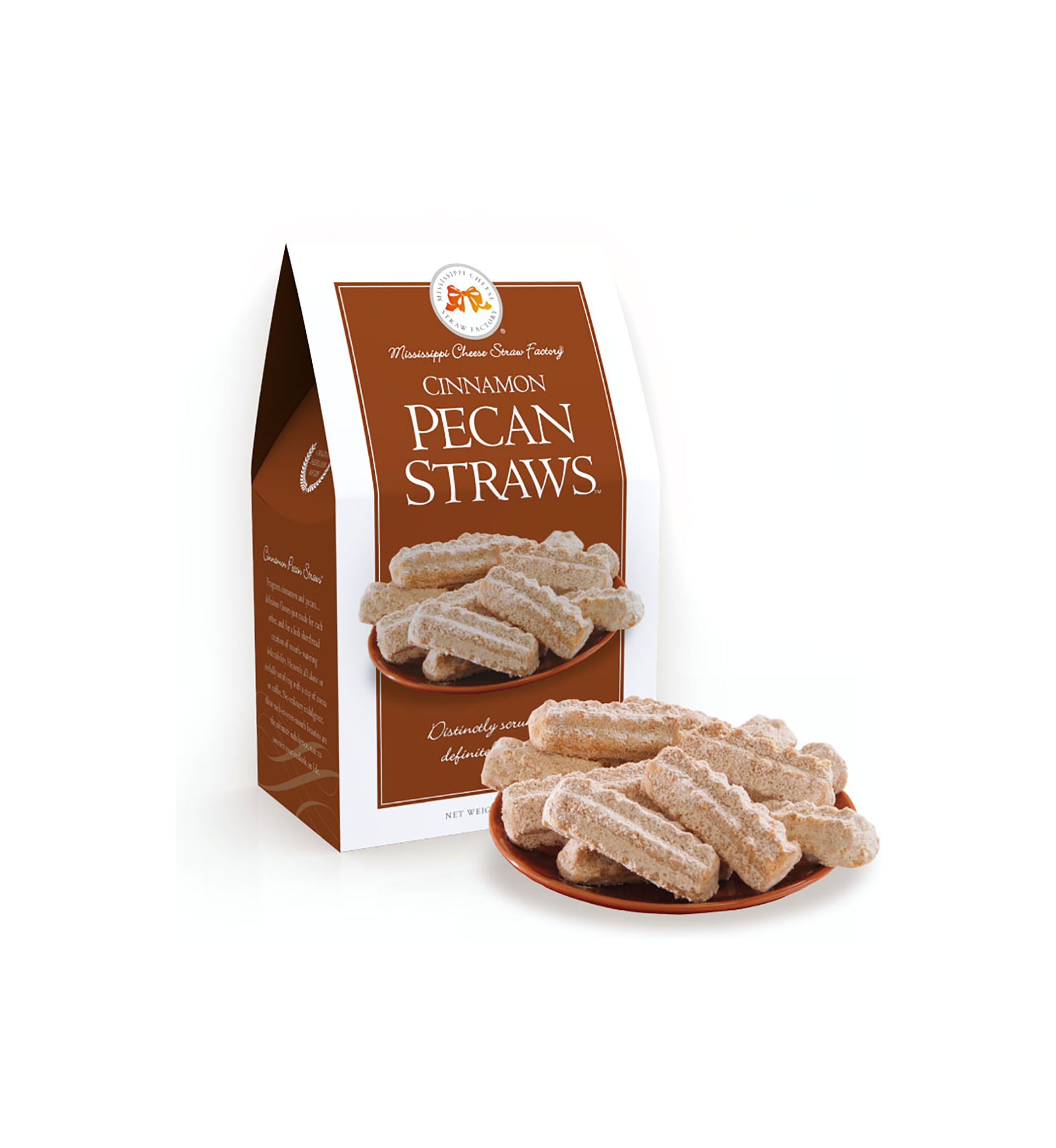 Cinnamon Pecan Straws™ 6.5 Ounce Carton