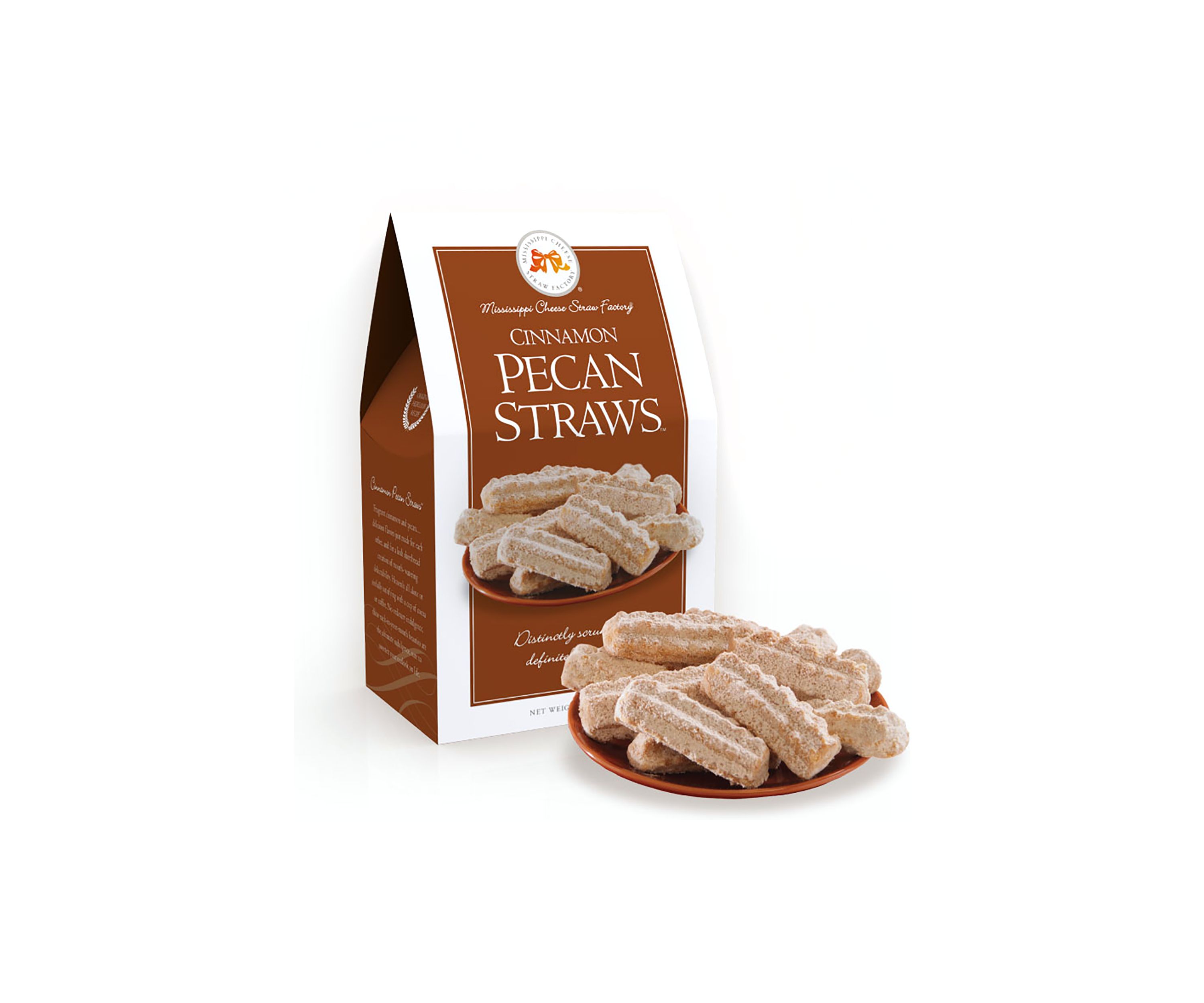 Cinnamon Pecan Straws™ 6.5 Ounce Carton