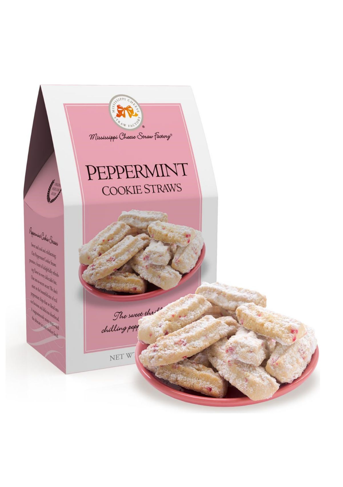 Peppermint Cookie Straws 