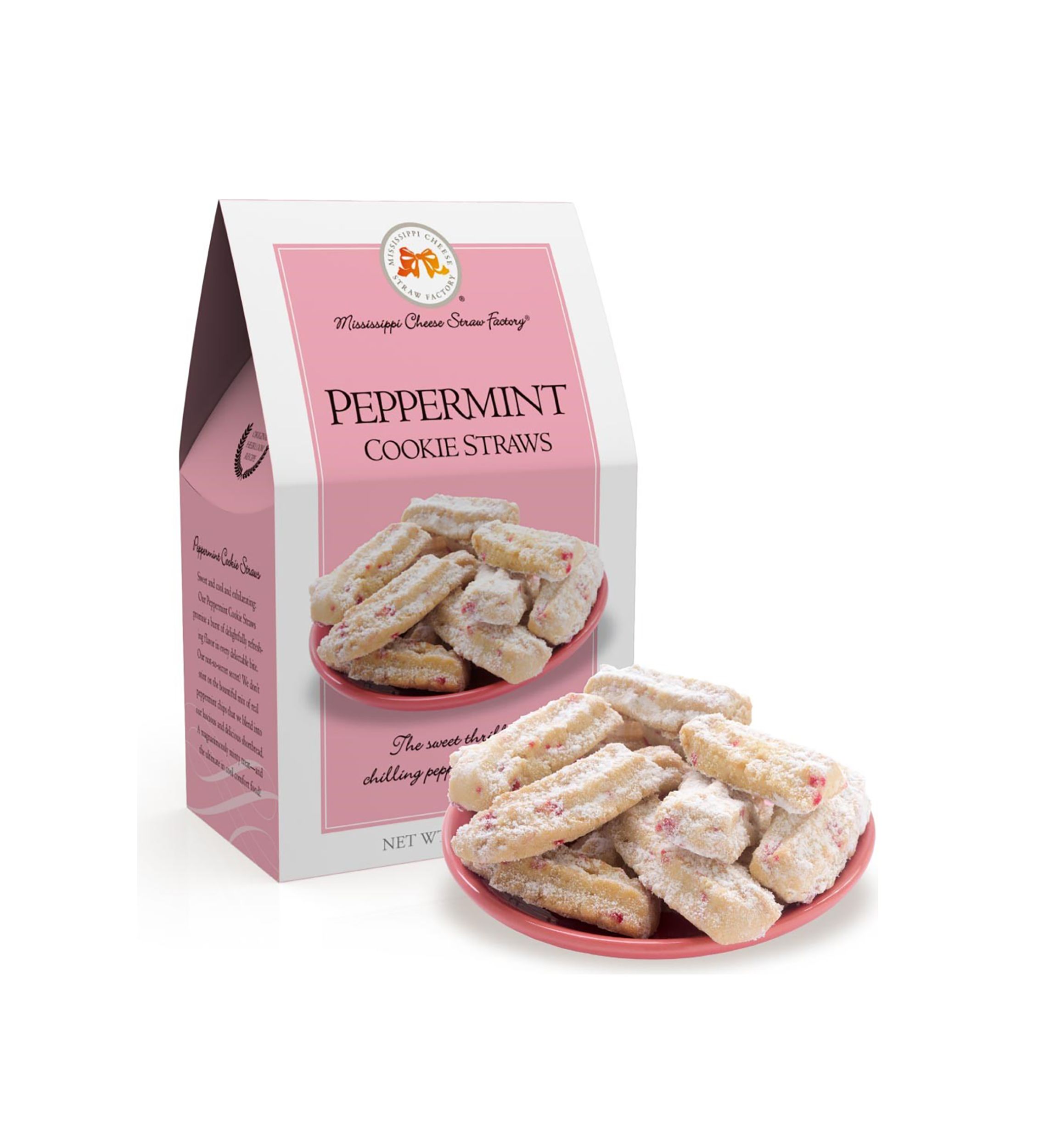 Peppermint Cookie Straws 