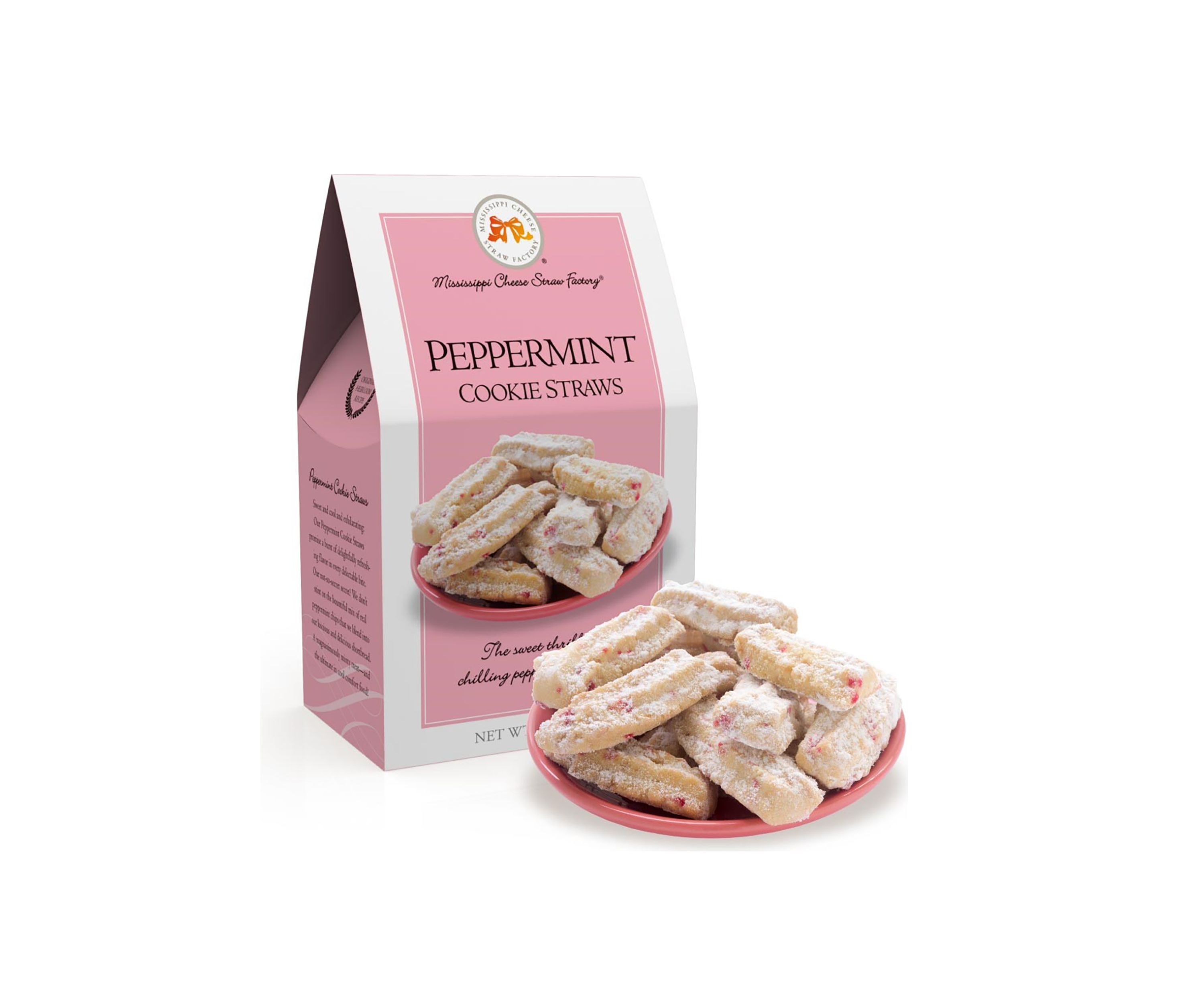 Peppermint Cookie Straws 
