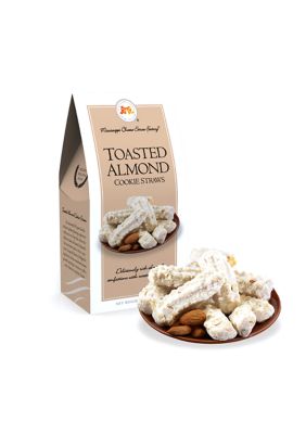 Toasted Almond Cookie Straws