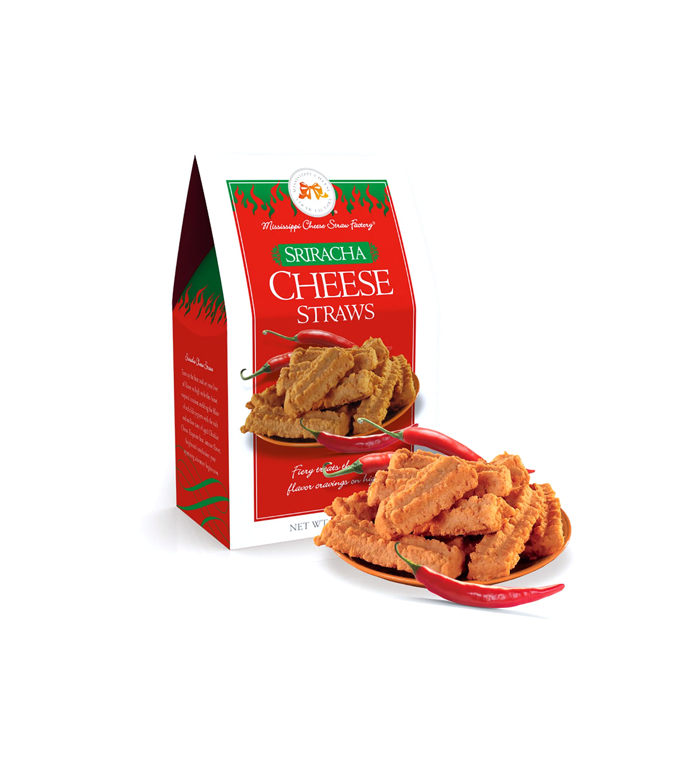 Sriracha Cheese Straws