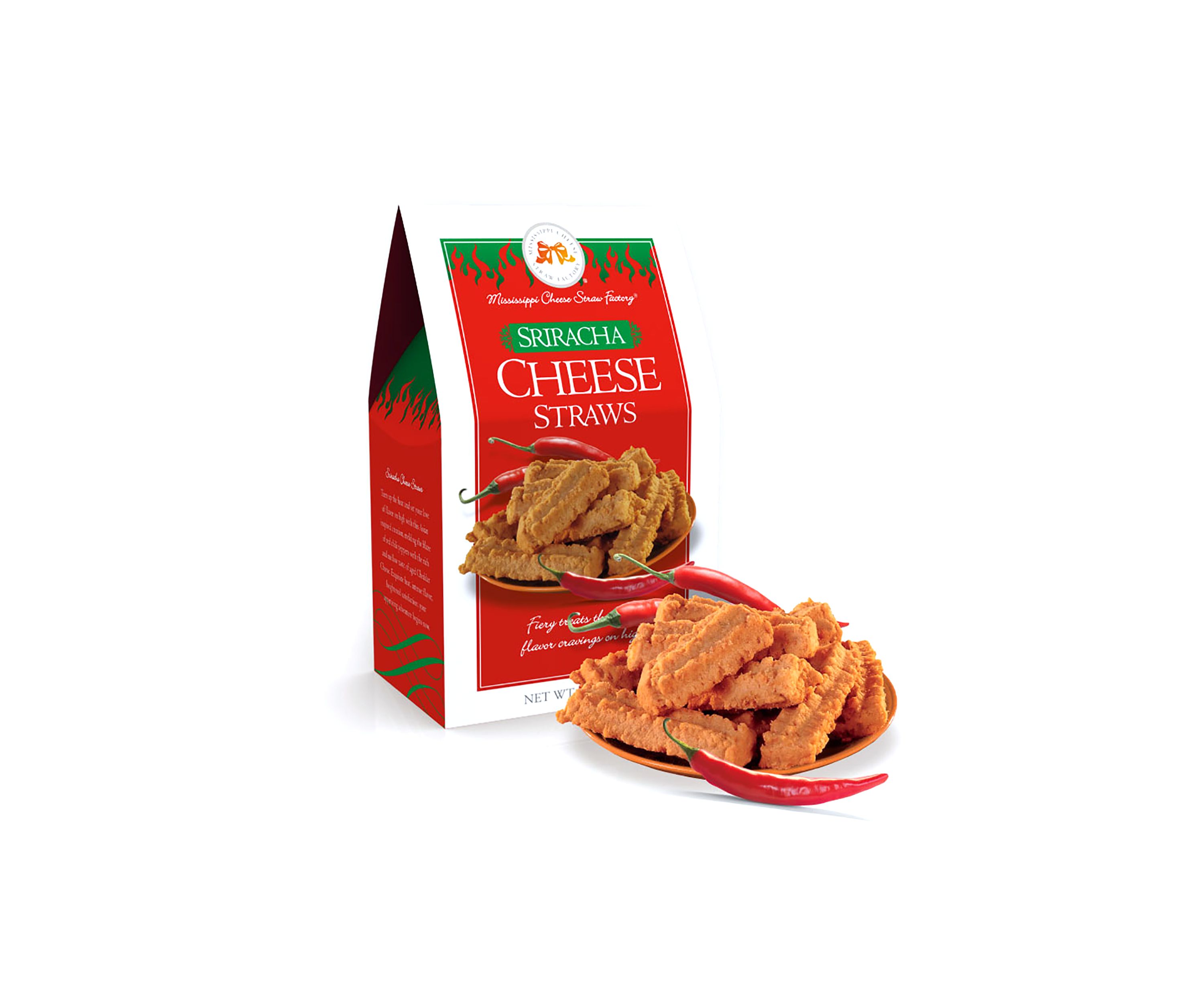 Sriracha Cheese Straws