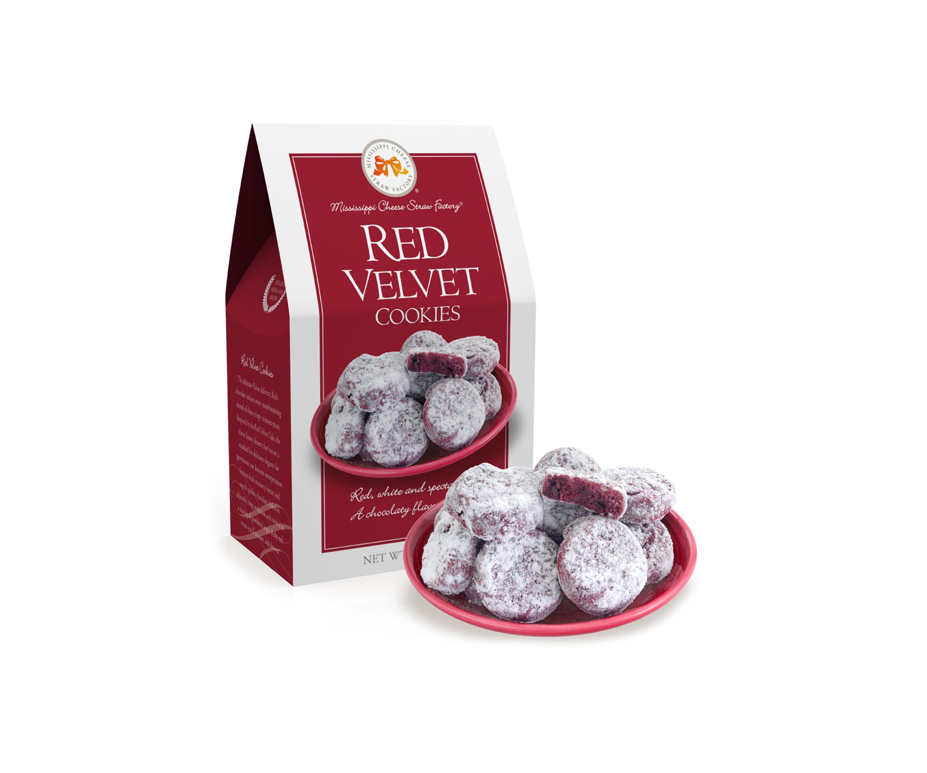 Red Velvet Cookies 5.5 Ounce Carton