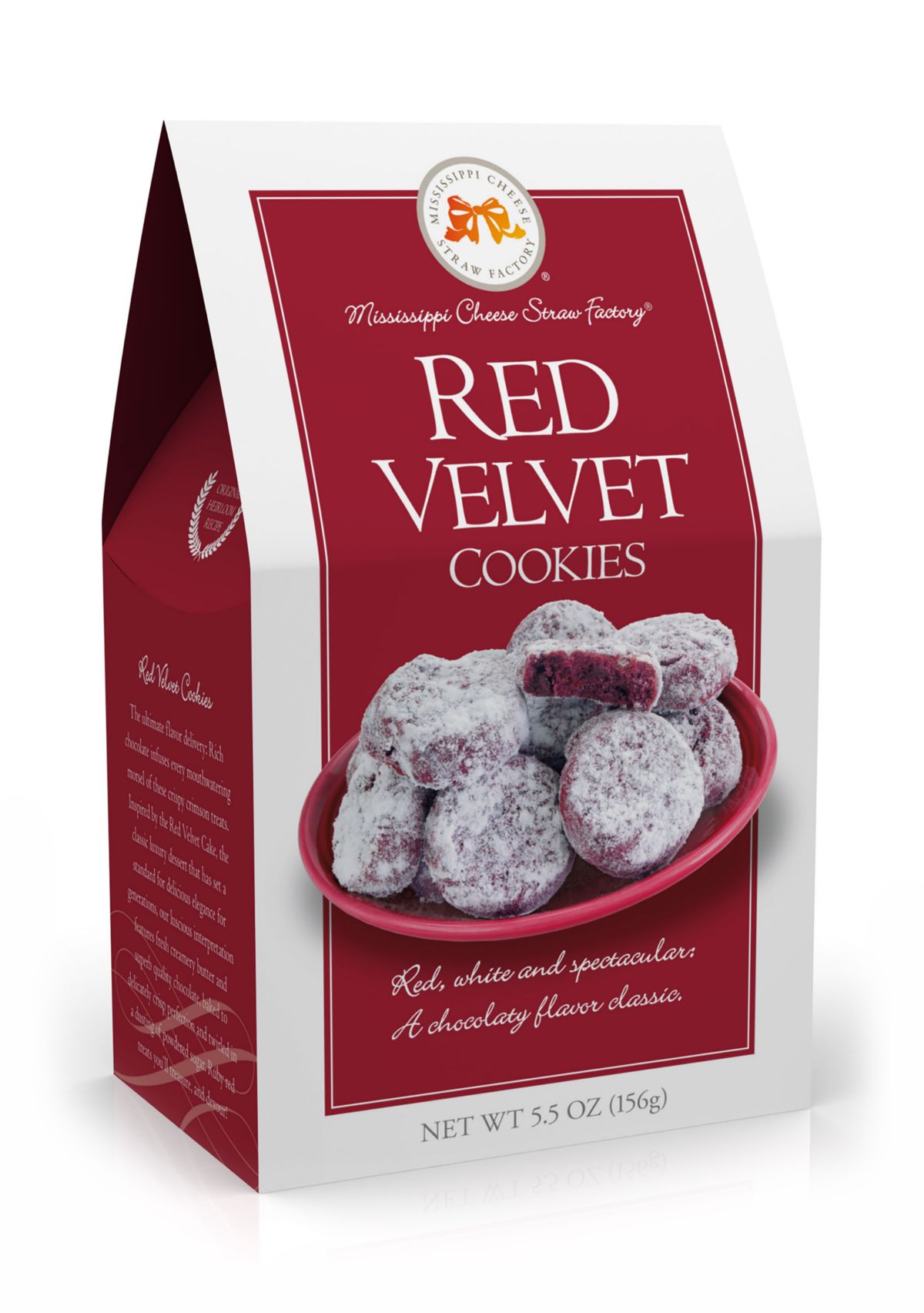 Red Velvet Cookies 5.5 Ounce Carton