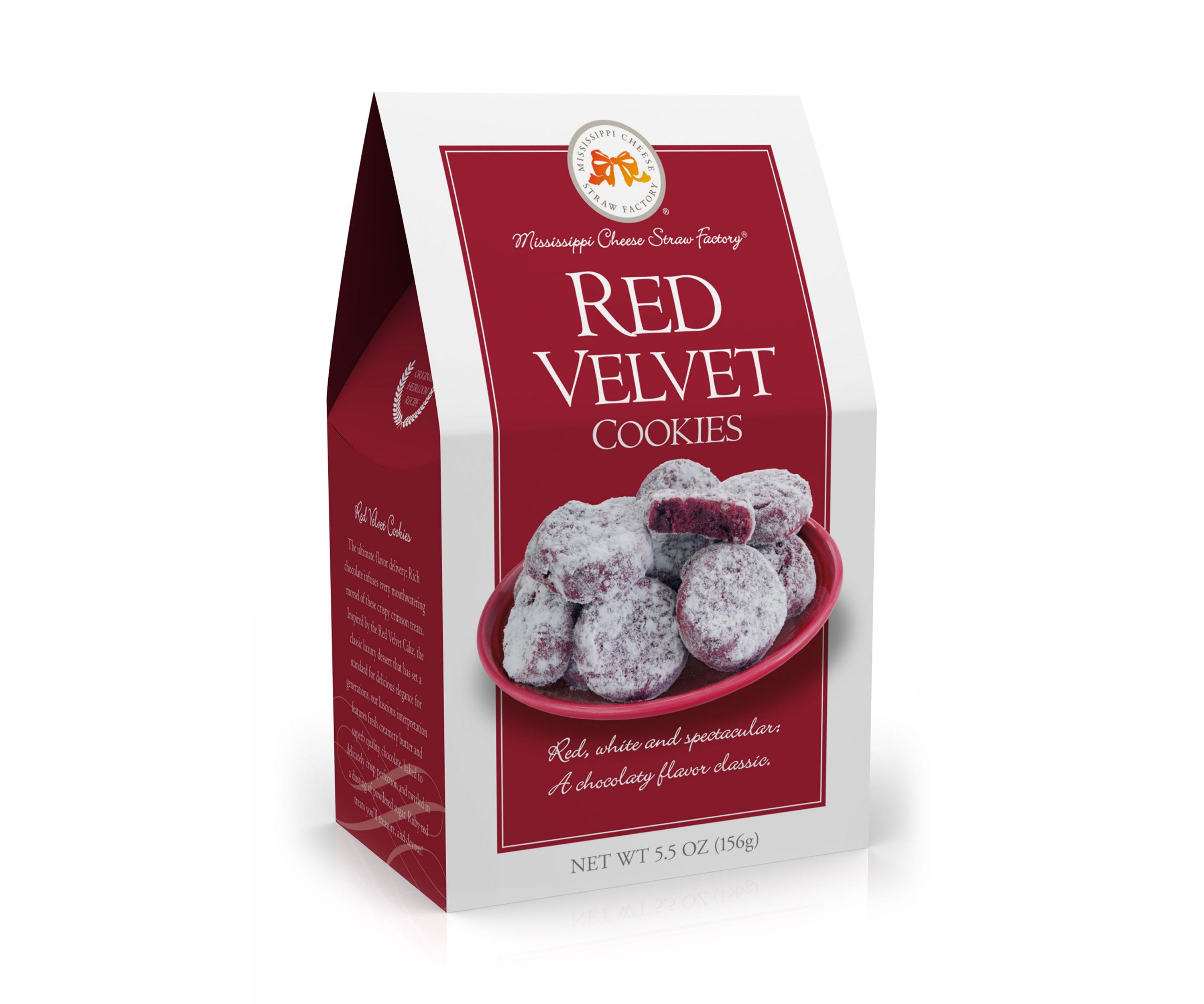 Red Velvet Cookies 5.5 Ounce Carton