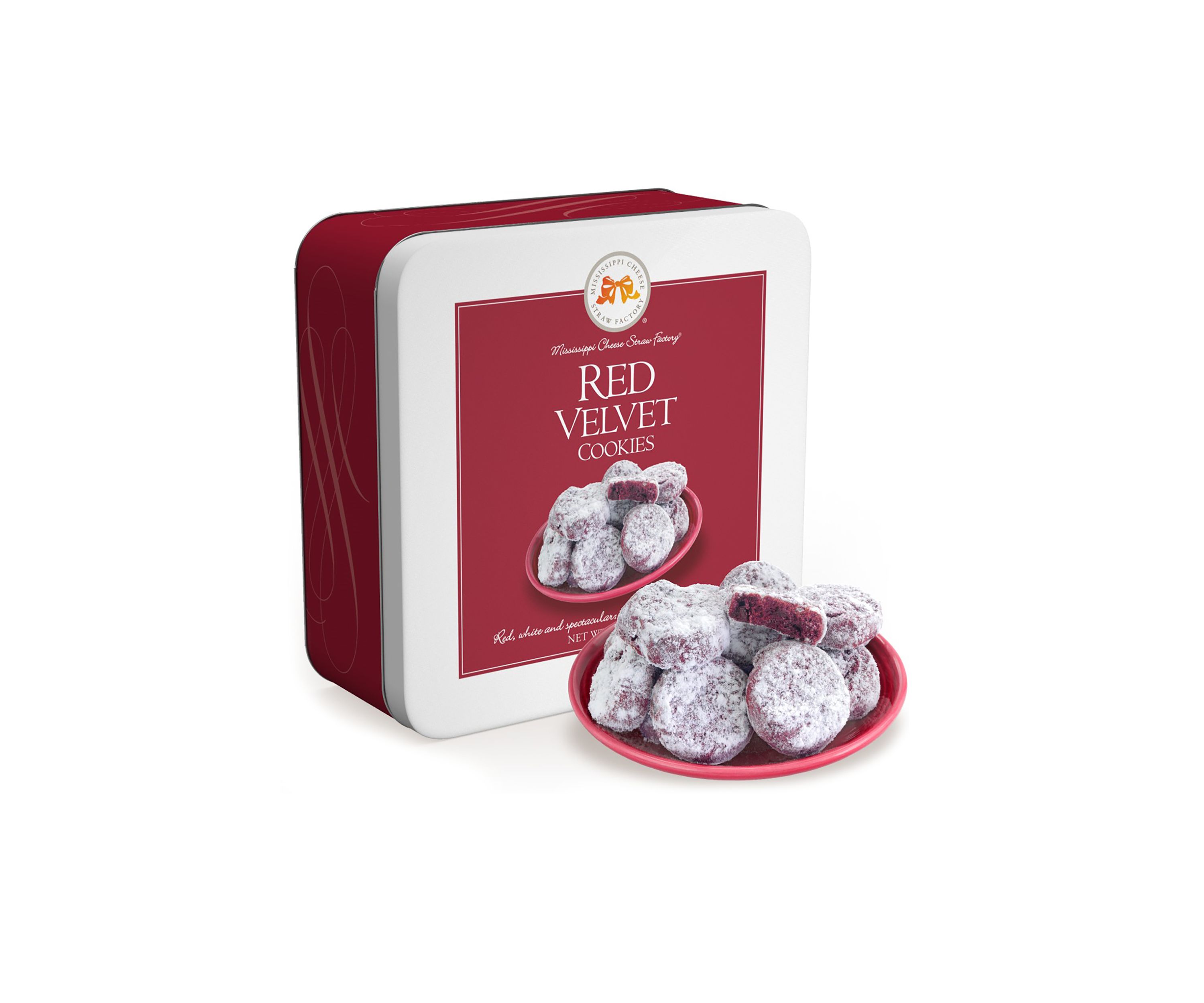 Red Velvet Cookies 10 Ounce Gift Tin