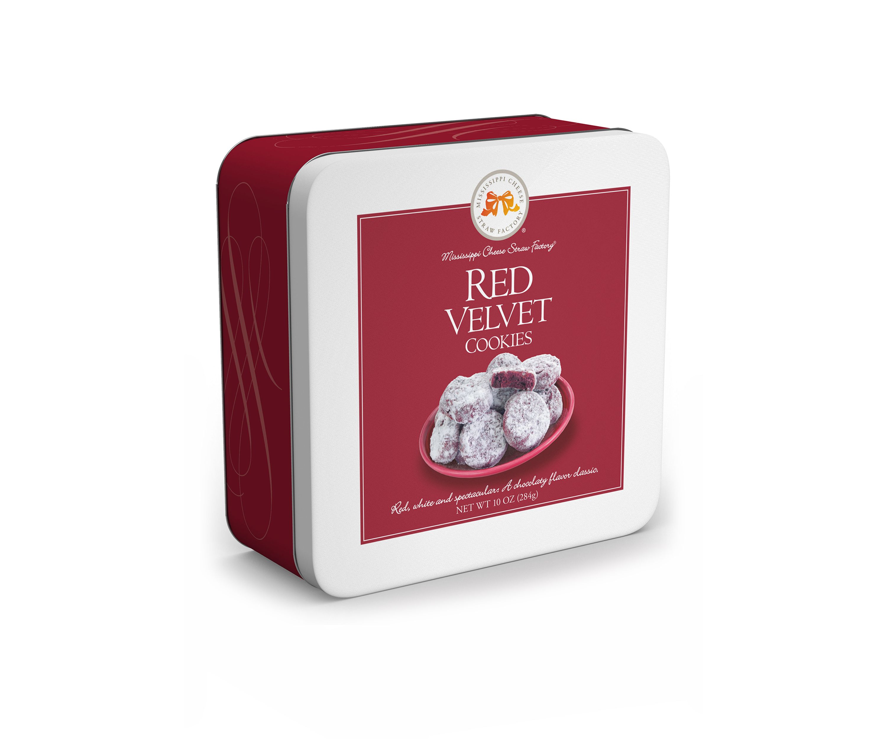 Red Velvet Cookies 10 Ounce Gift Tin