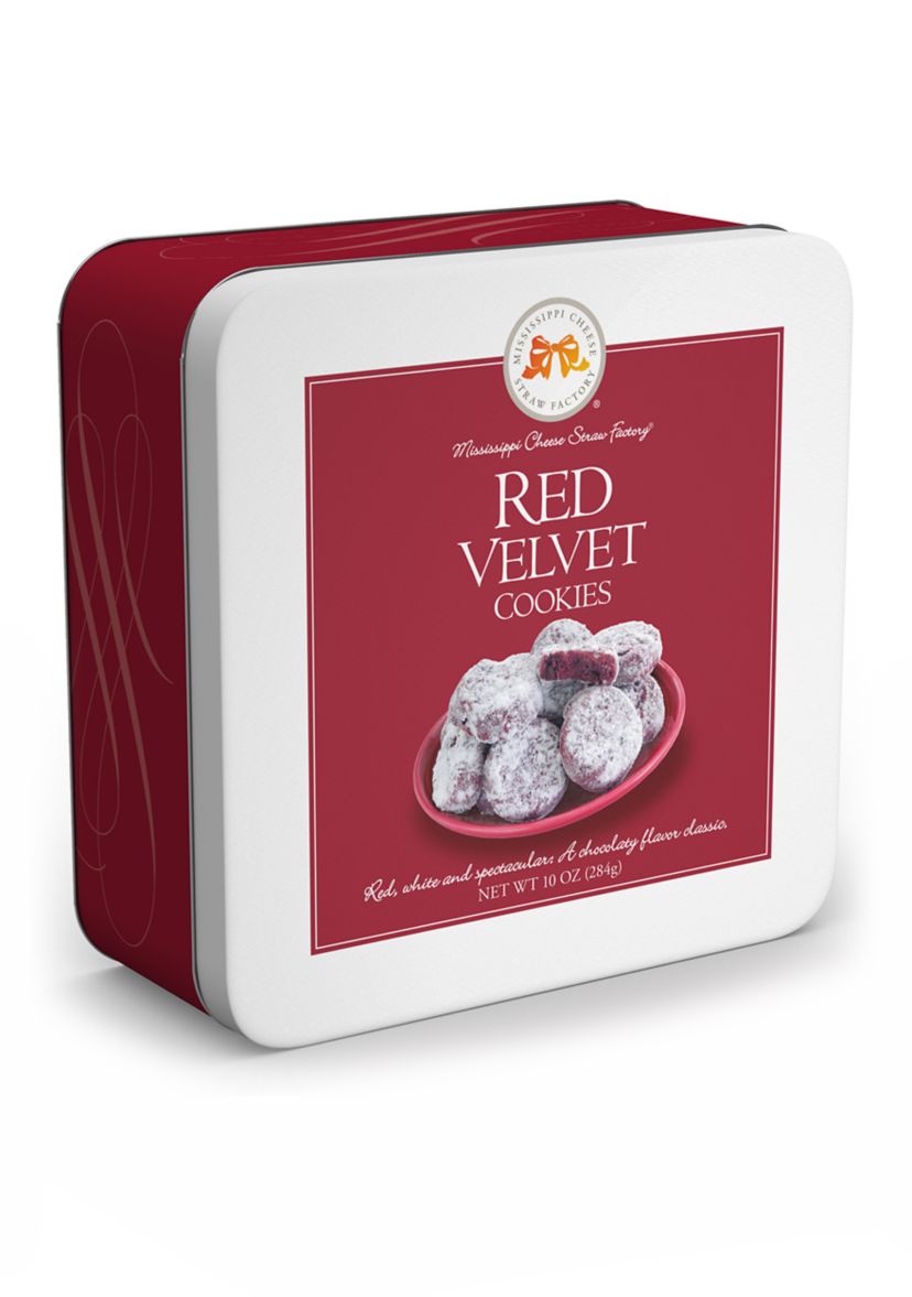 Red Velvet Cookies 10 Ounce Gift Tin