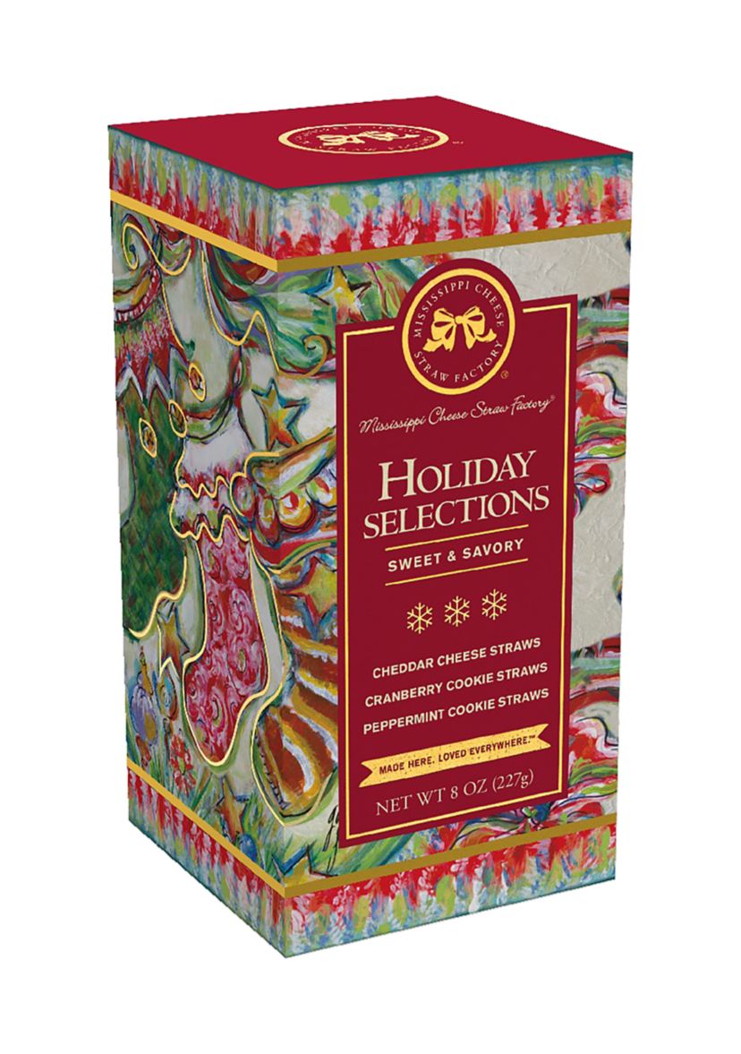 Holiday Selections Sweet & Savory Straws - 9 Ounce Carton
