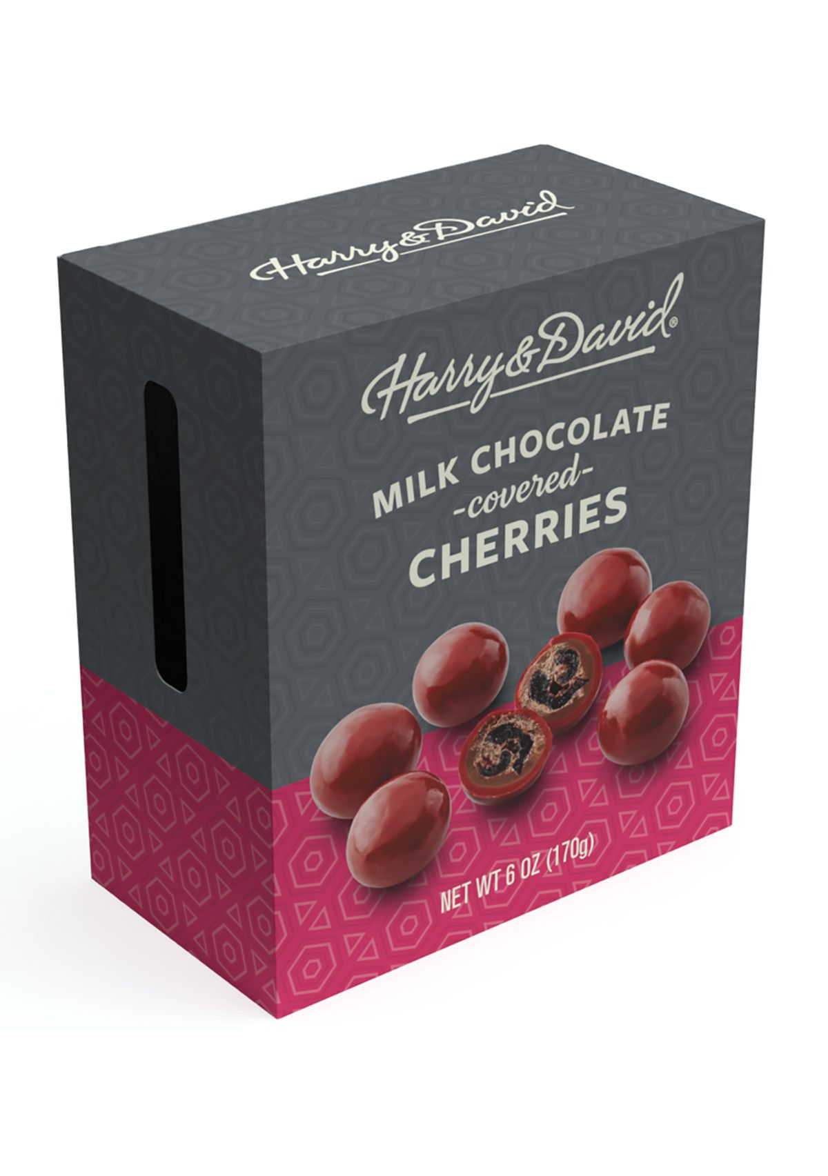 Milk Chocolate Cherries - Pink 6 oz Box