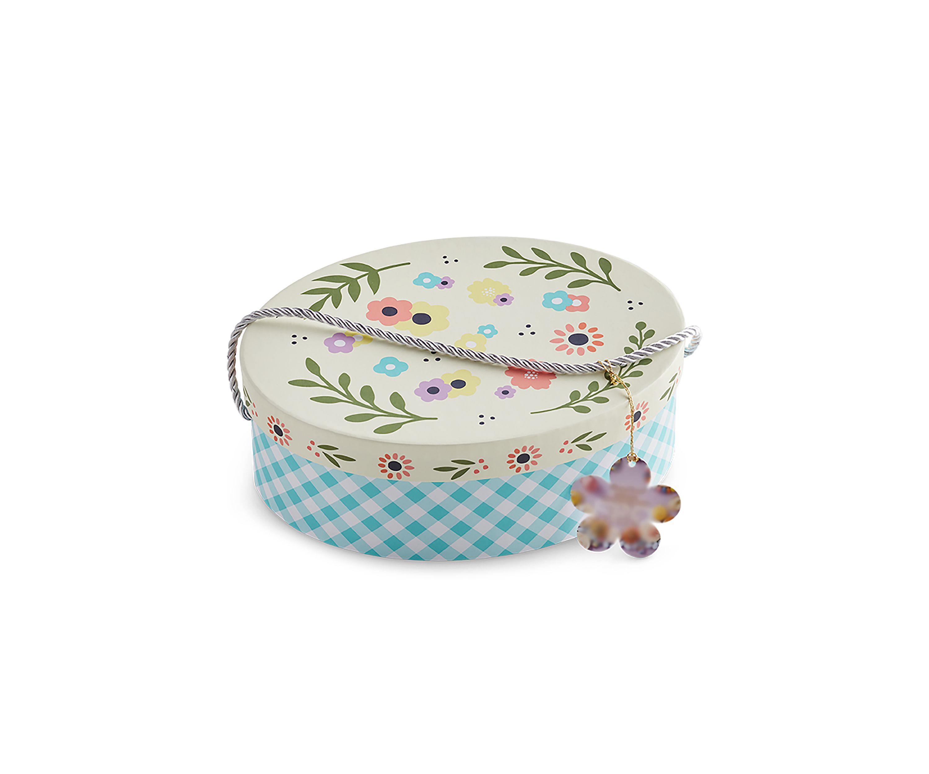 Spring Oval Hat Gift Box