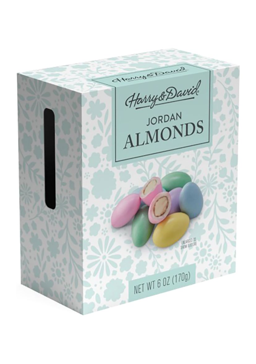 Spring Jordan Almonds - Mint Floral 8 oz Box