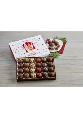 Chocolate Covered Peaches Gift Box - Gourmet Chocolate Gifts Large / Luxe Black | Compartés