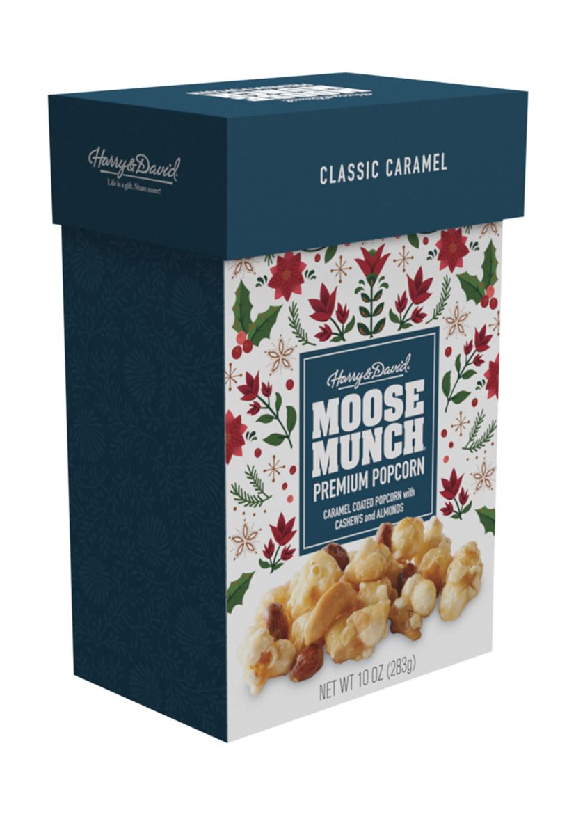 Holiday Moose Munch - 10 Ounce, Classic Caramel