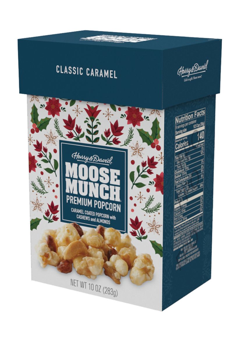 Holiday Moose Munch - 10 Ounce, Classic Caramel