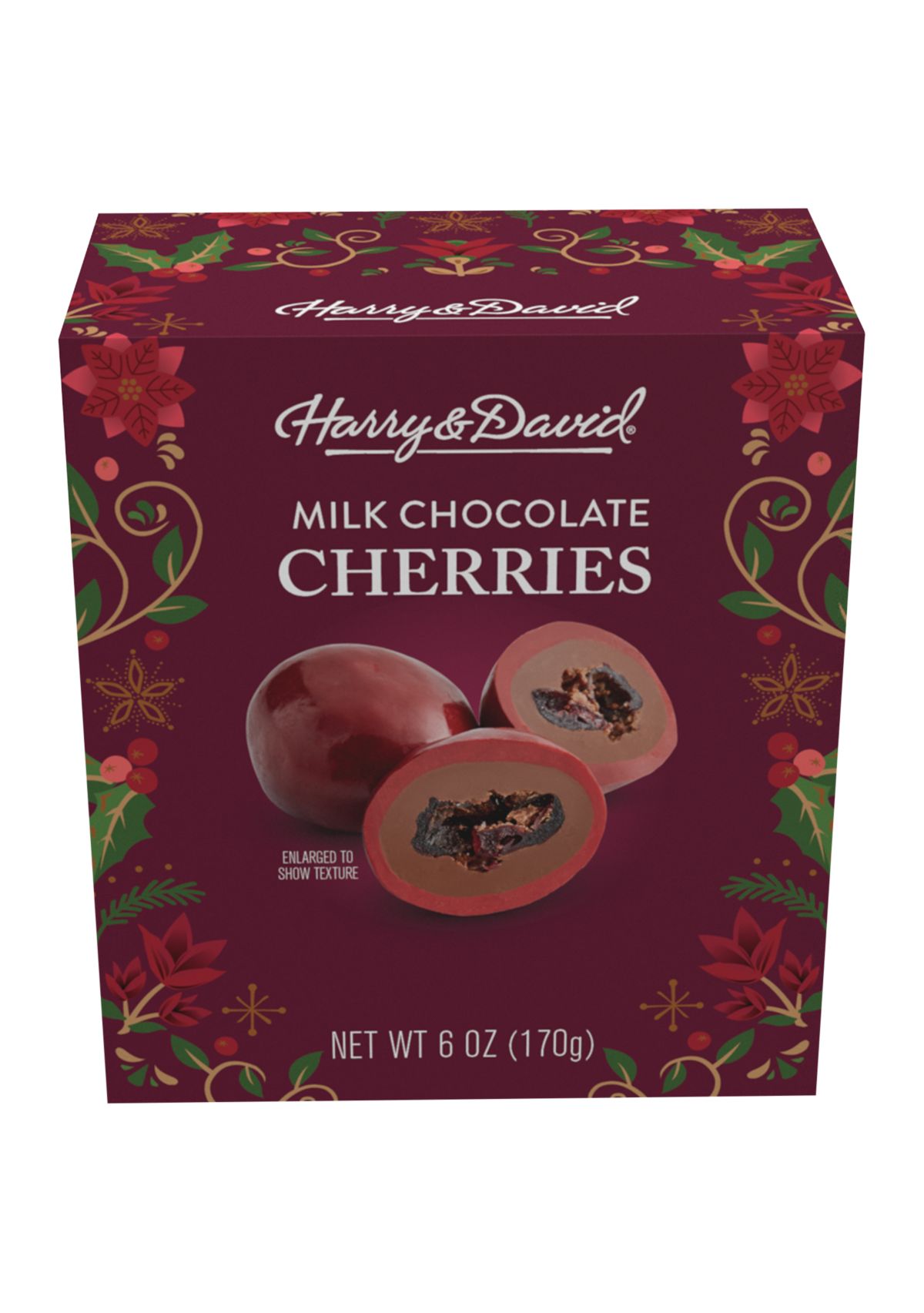 Holiday Chocolate Covered Cherries - 6 ounces