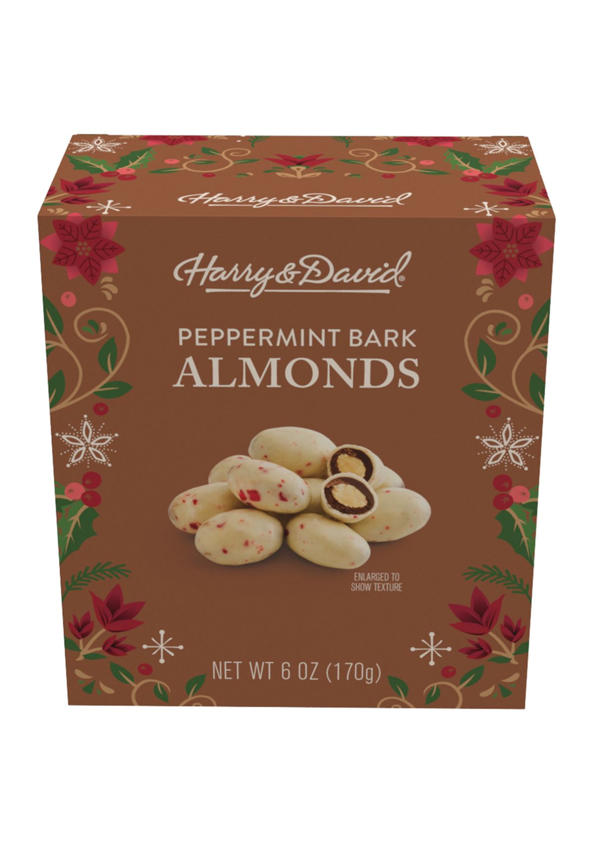 Holiday Peppermint Bark Almonds - 6 ounces