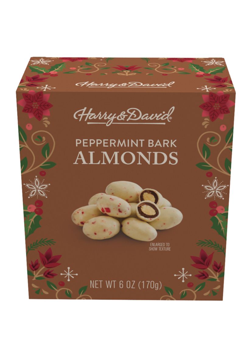 Holiday Peppermint Bark Almonds - 6 ounces