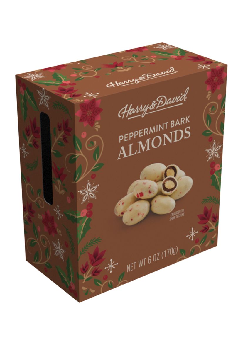 Holiday Peppermint Bark Almonds - 6 ounces
