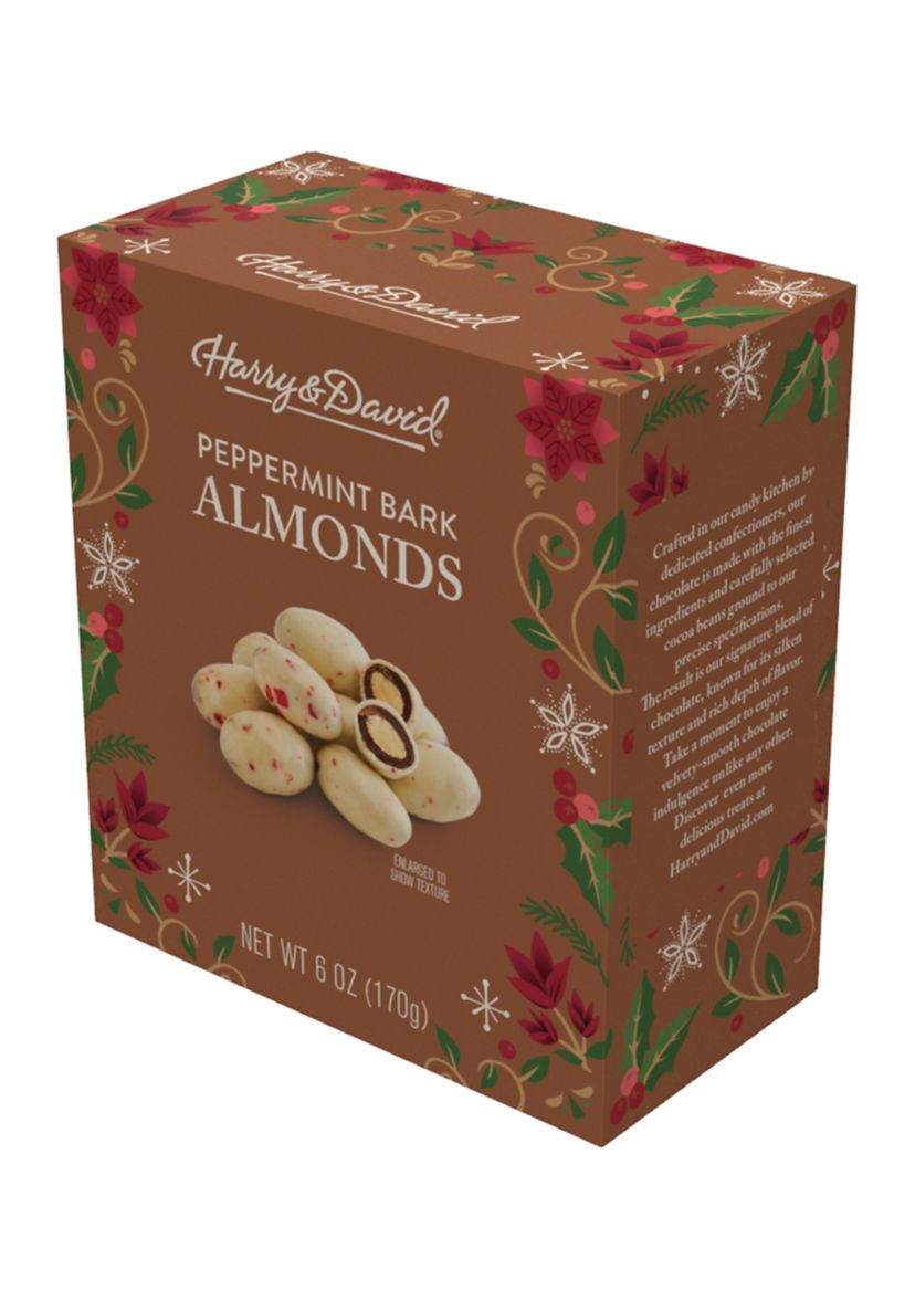Holiday Peppermint Bark Almonds - 6 ounces