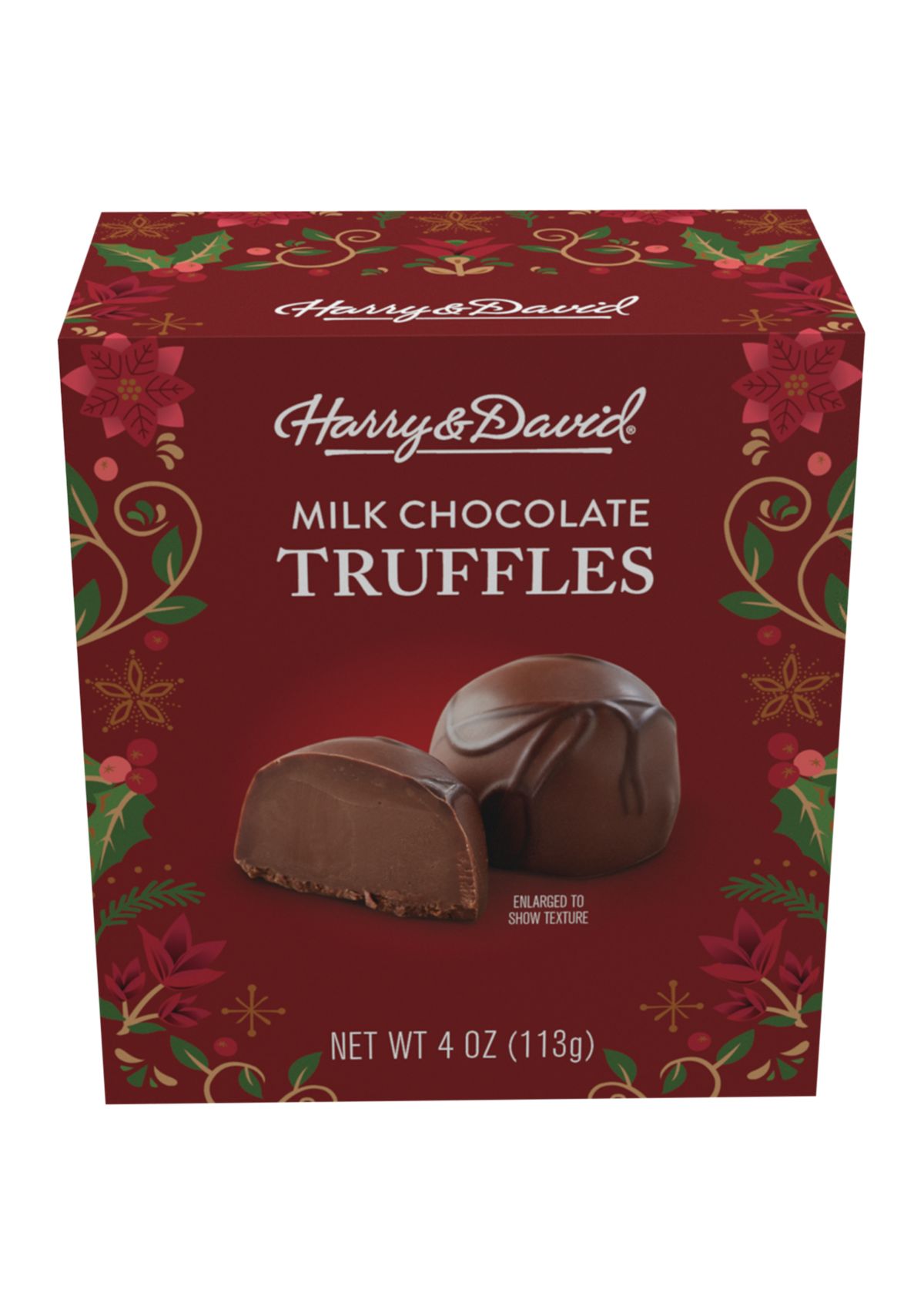 Holiday Milk Chocolate Truffles - 4 ounces