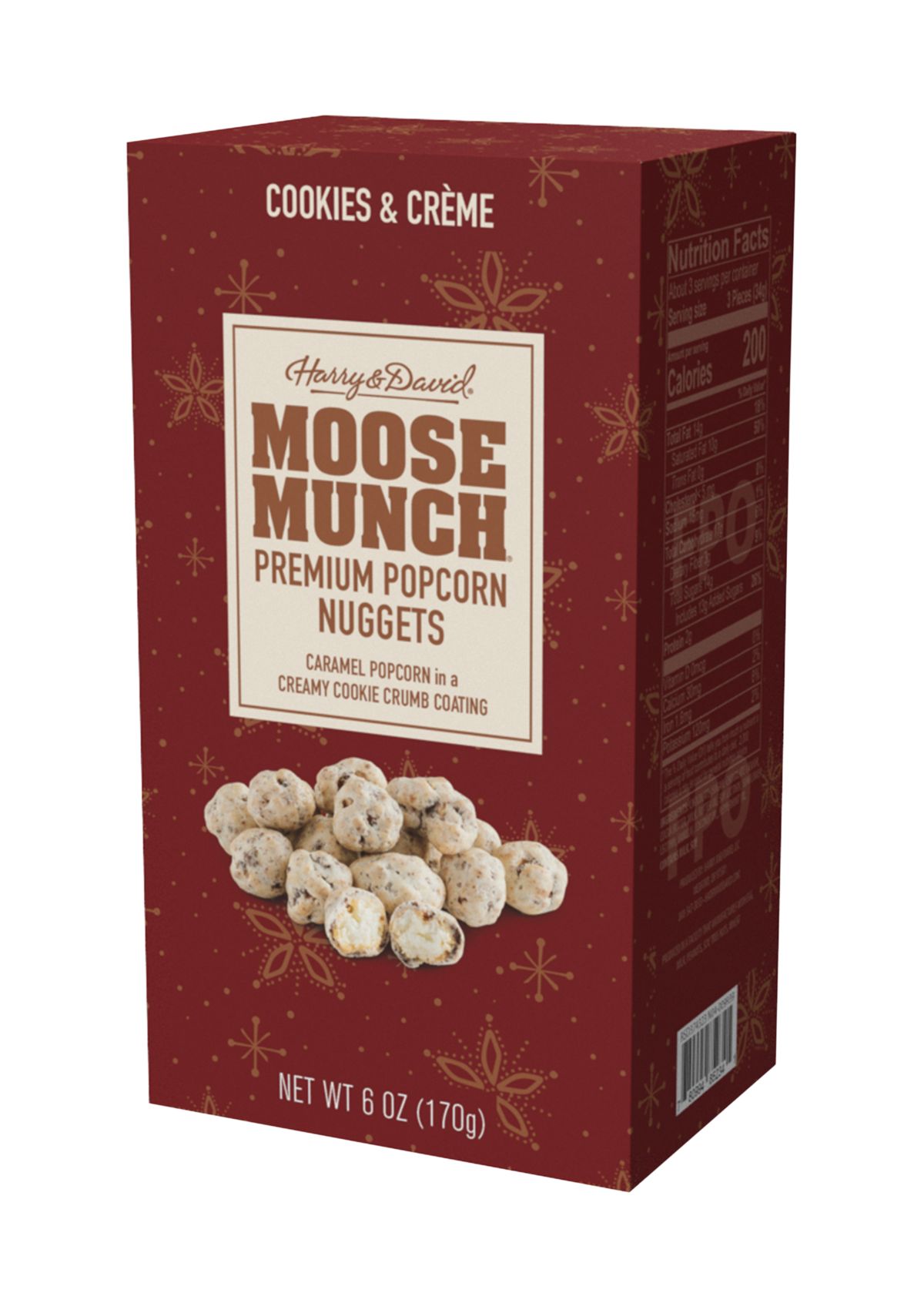Holiday Moose Munch Cookies & Creme Nuggets - 6 oz