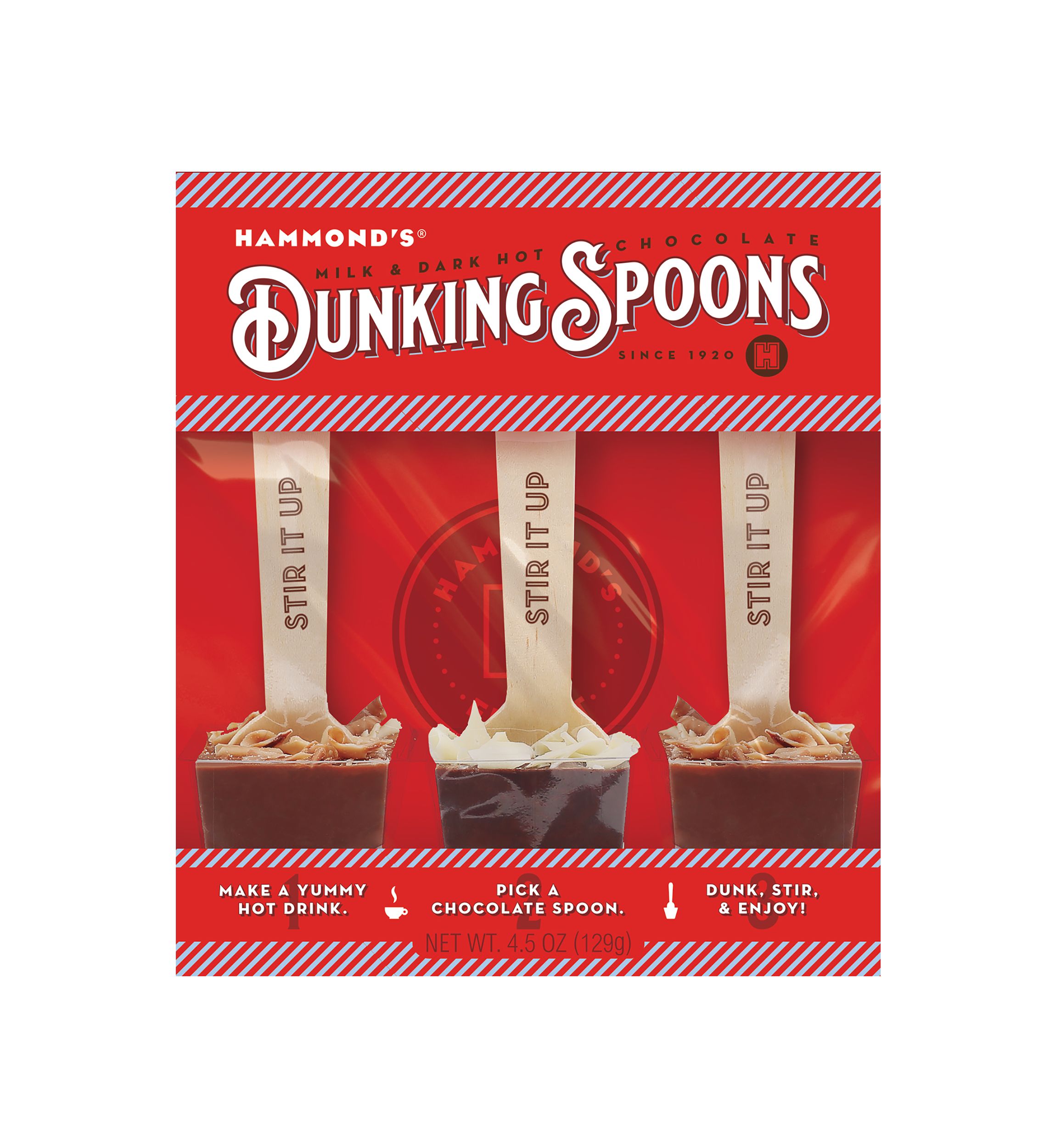 Hot Chocolate Dunking Spoons - 3 Pack