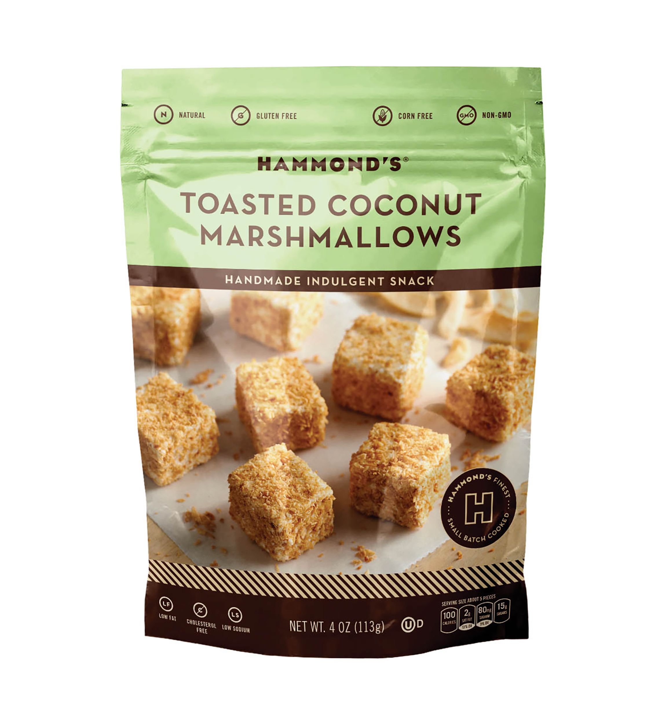 Handmade Marshmallow Toasted Coconut - 4 Ounces