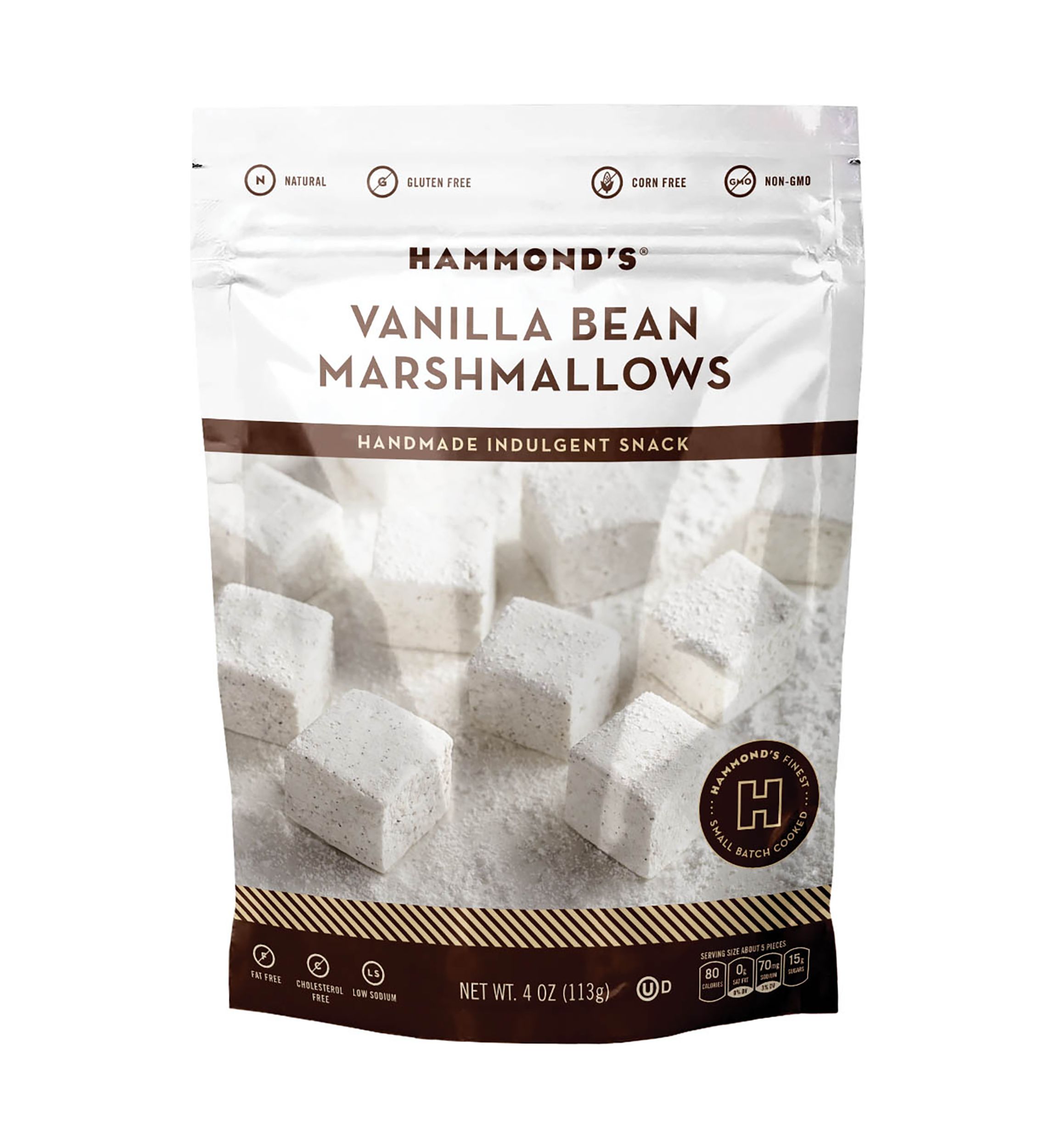 Handmade Marshmallow Vanilla Bean - 4 Ounces 