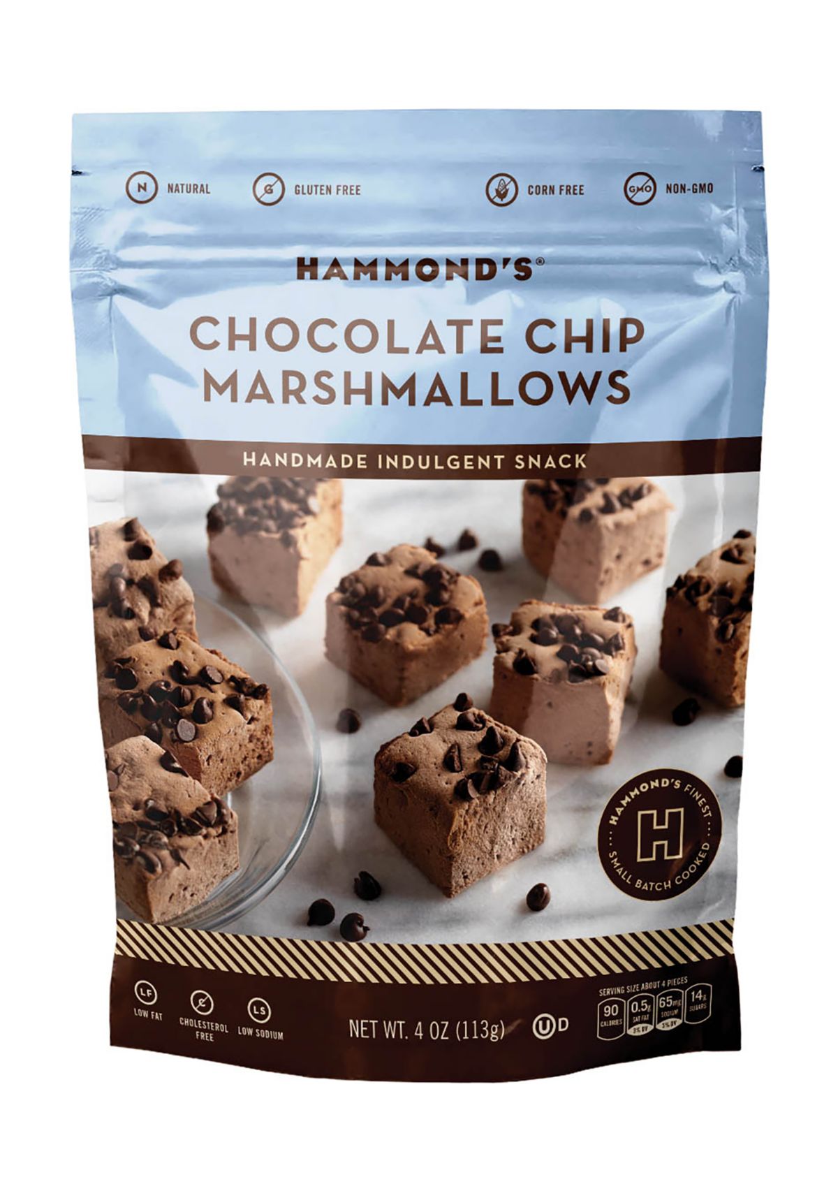 Handmade Marshmallow Double Chocolate Chip - 4 Ounces 