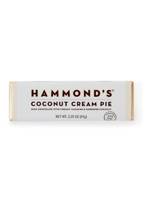 Hammond's Coconut Cream Pie Milk Chocolate Bar