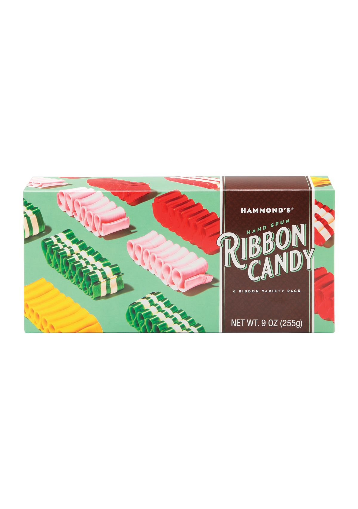 Ribbon Candy Christmas Gift Box