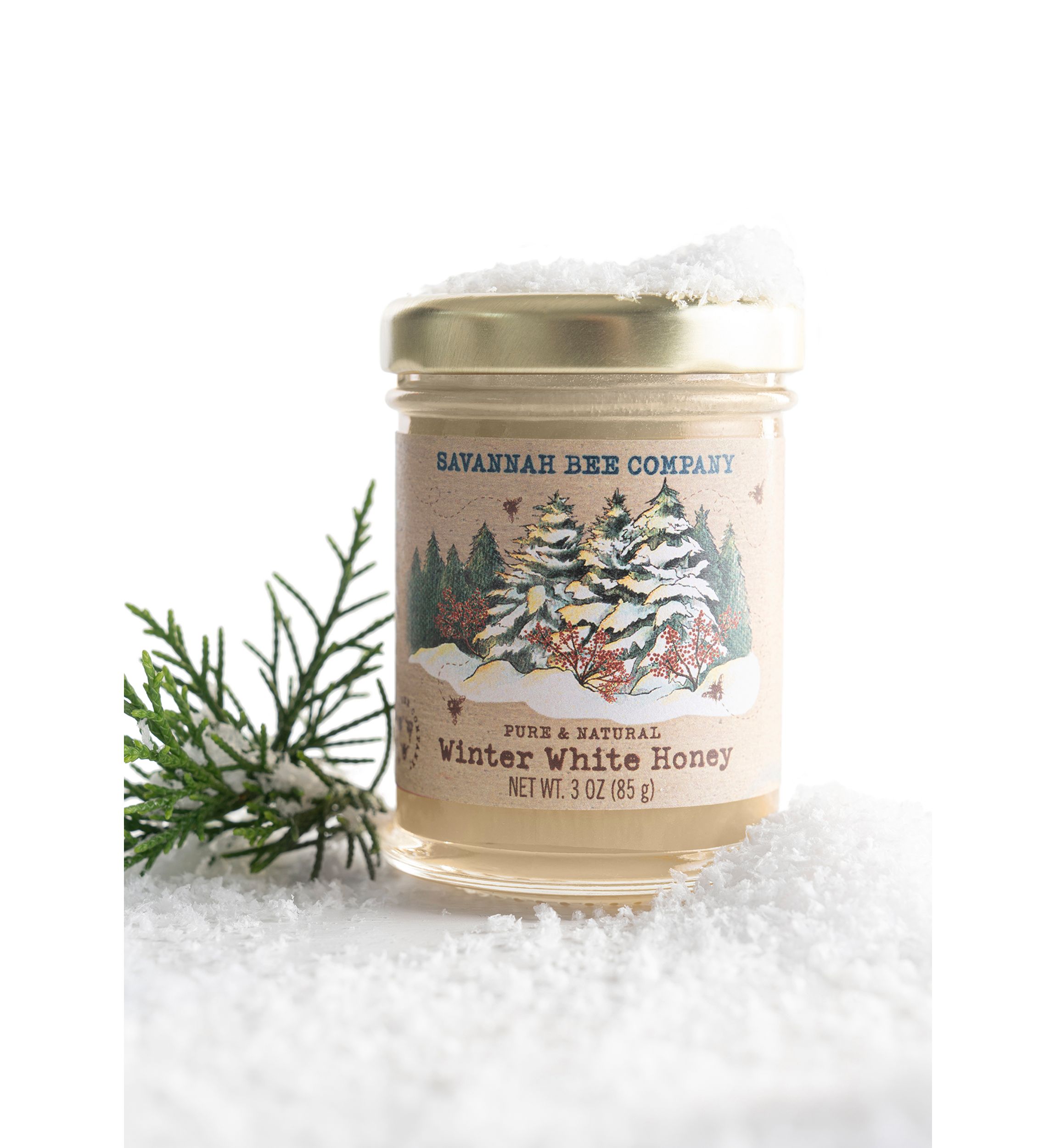 Winter White 3oz Honey