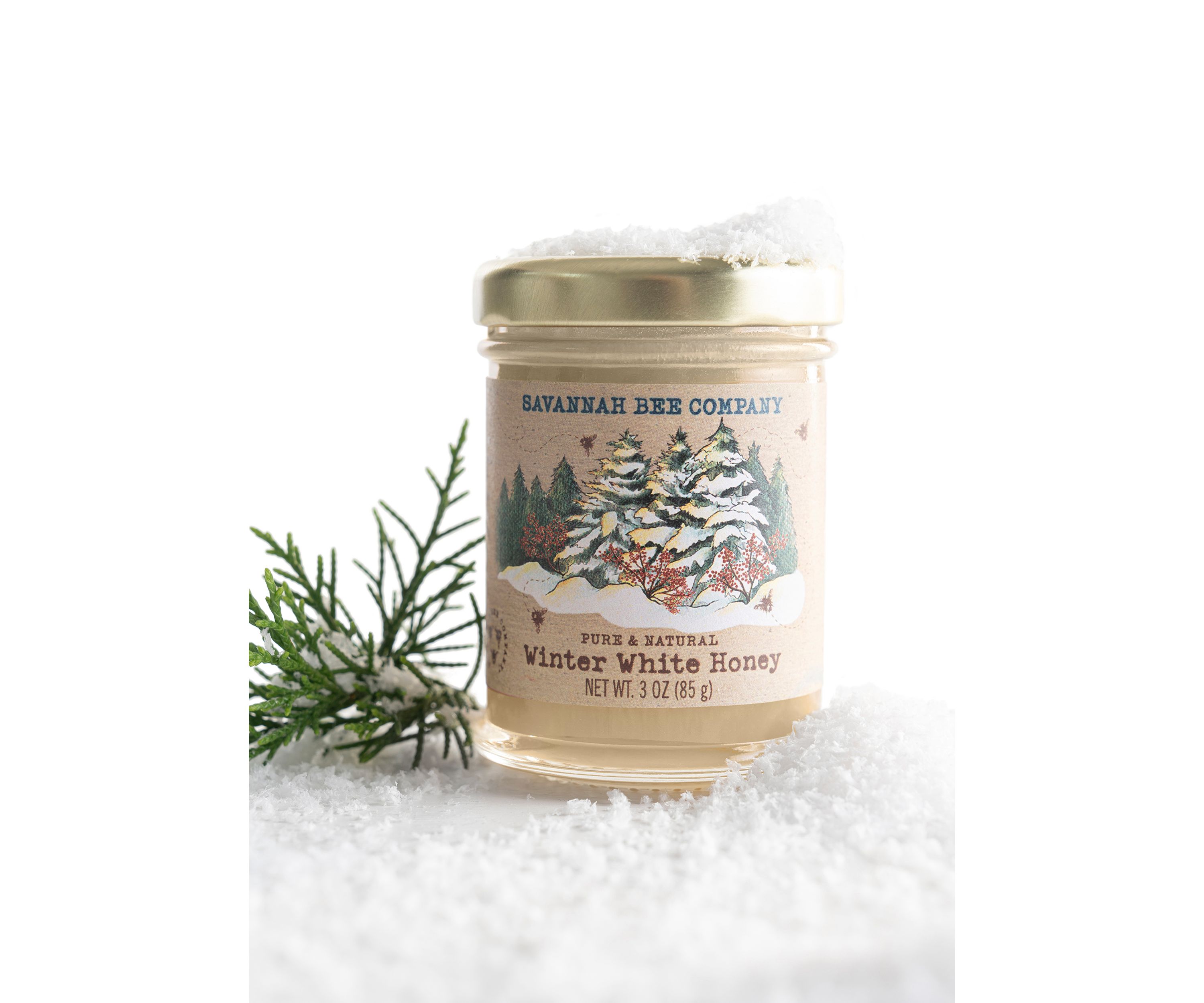 Winter White 3oz Honey