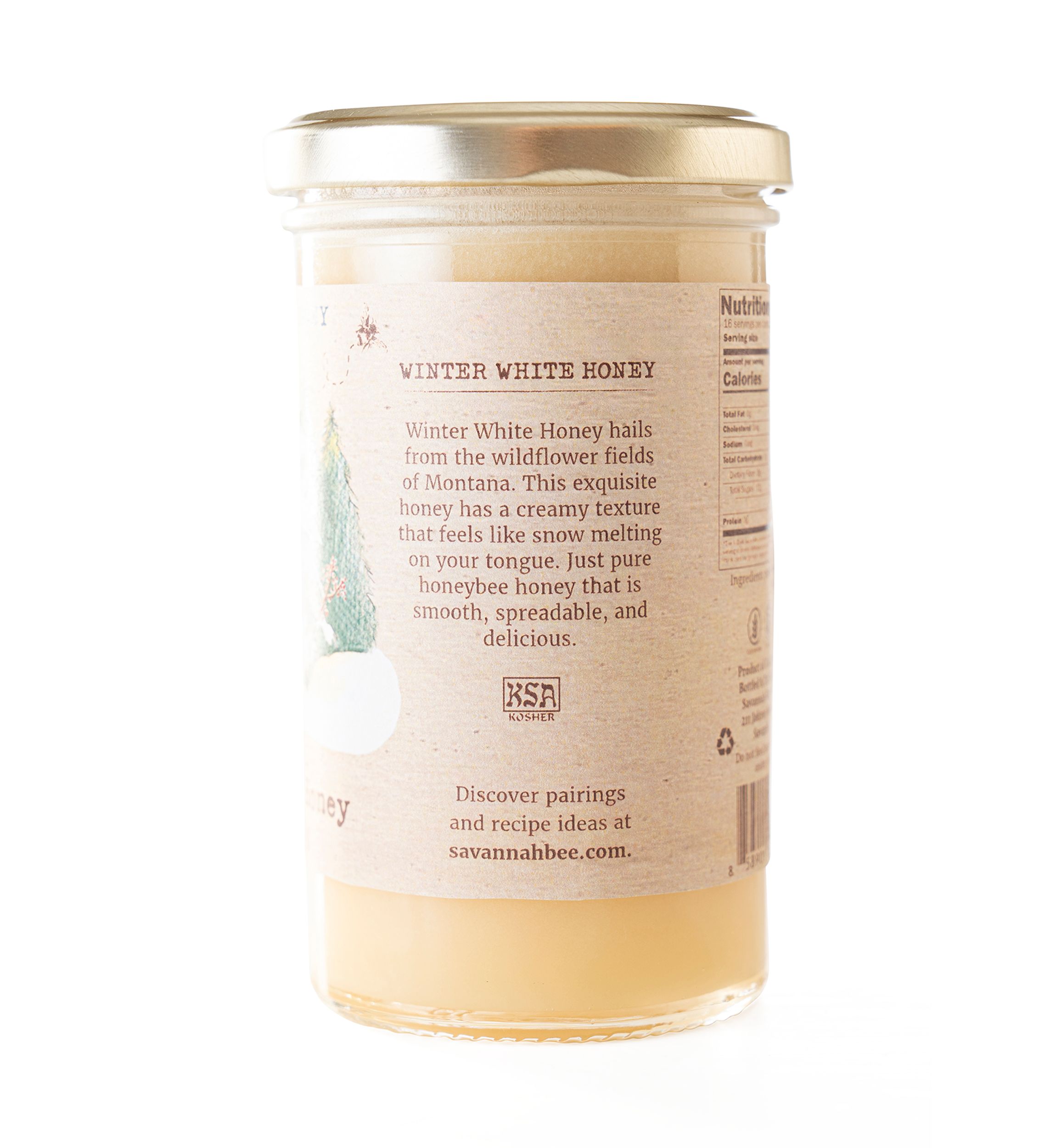 Winter White Honey - 12 oz