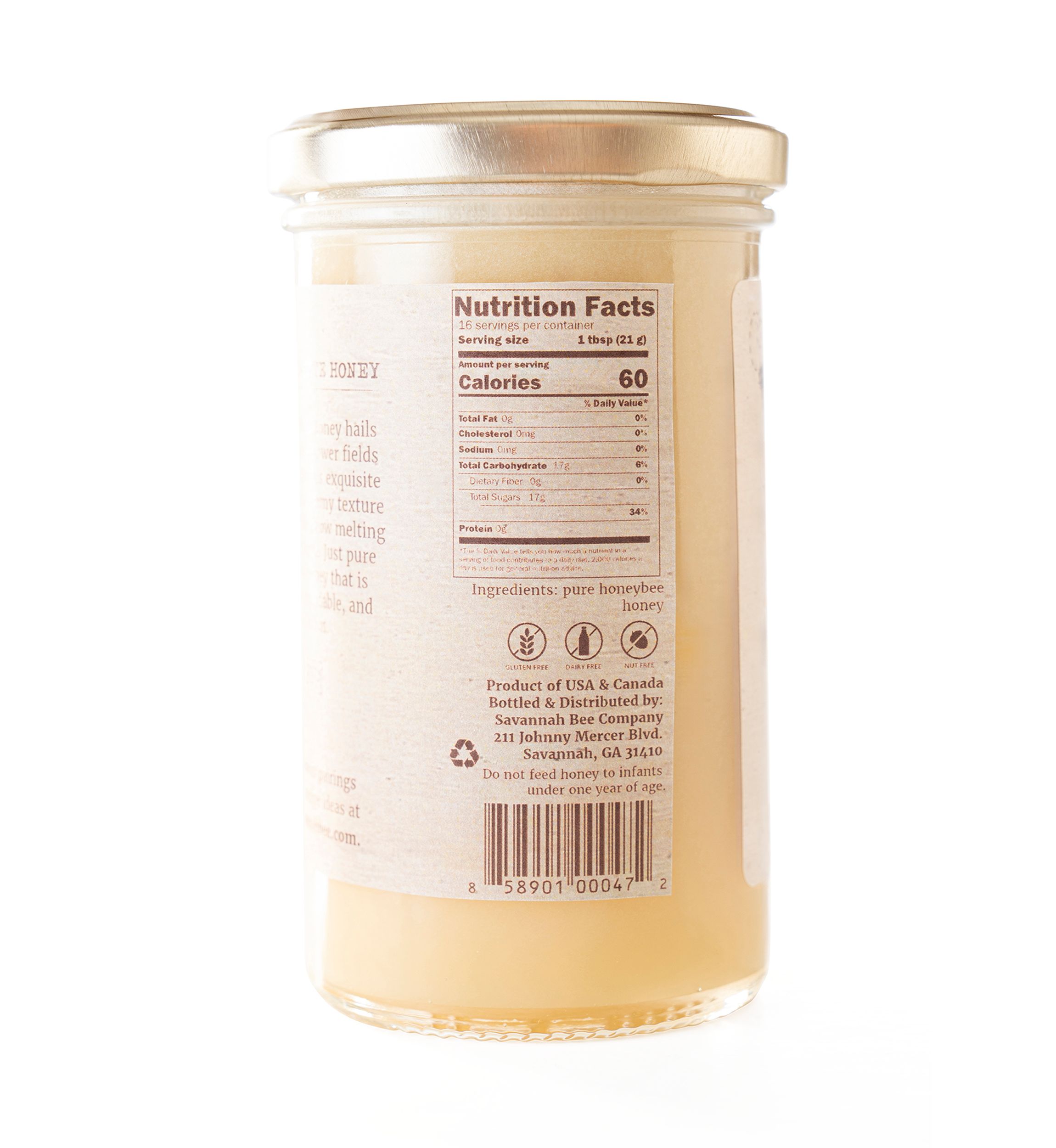 Winter White Honey - 12 oz