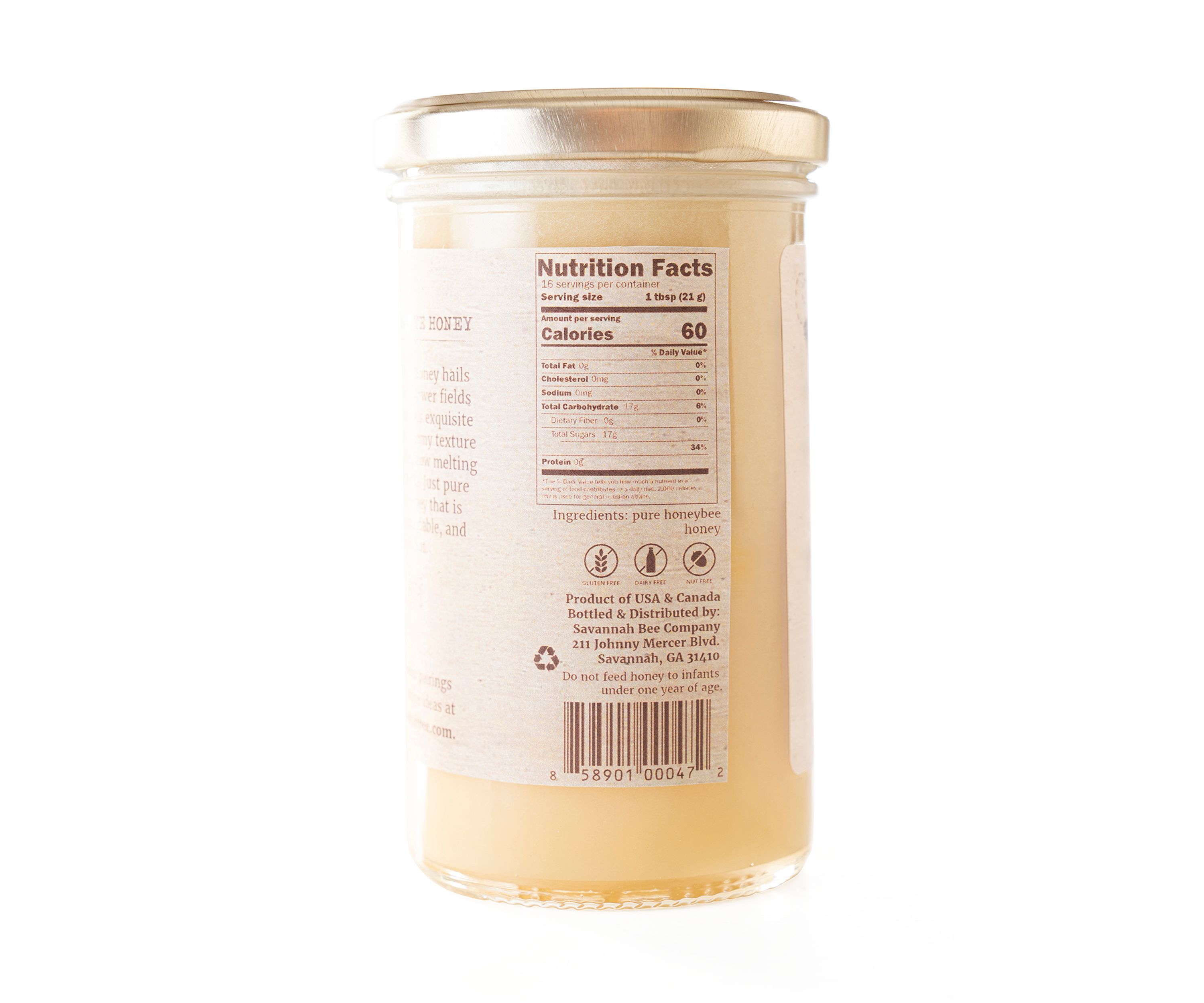 Winter White Honey - 12 oz