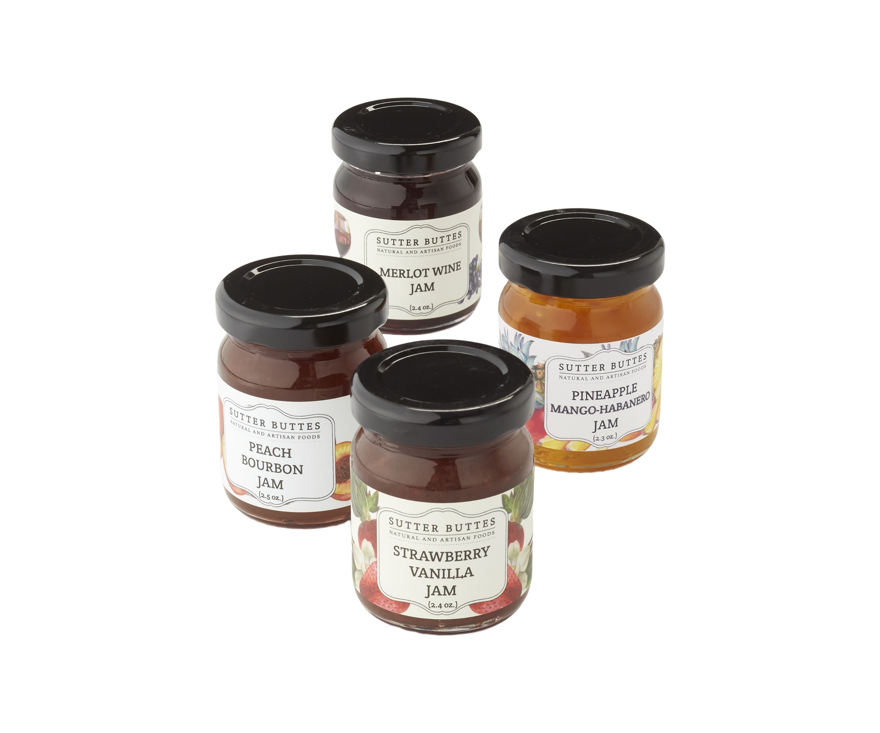 4 Pack of Jams Gift Tube 
