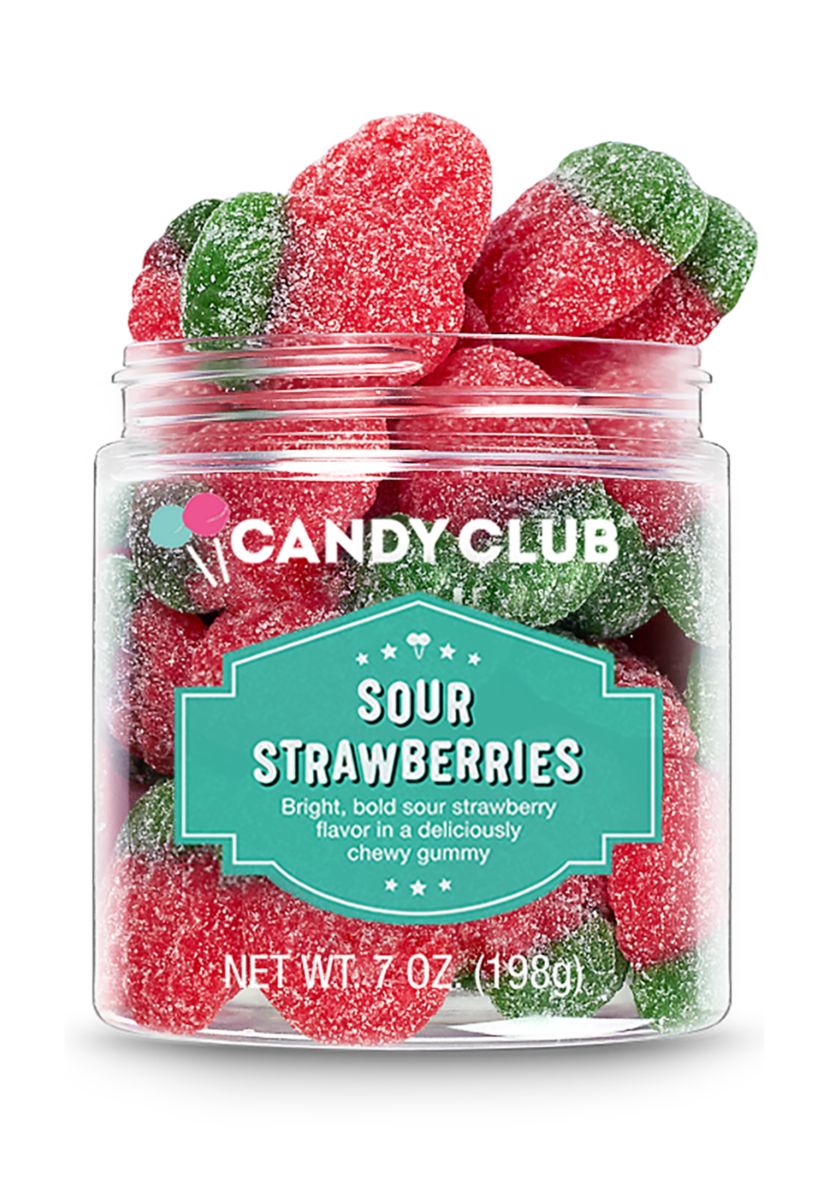 Sour Strawberries Candy