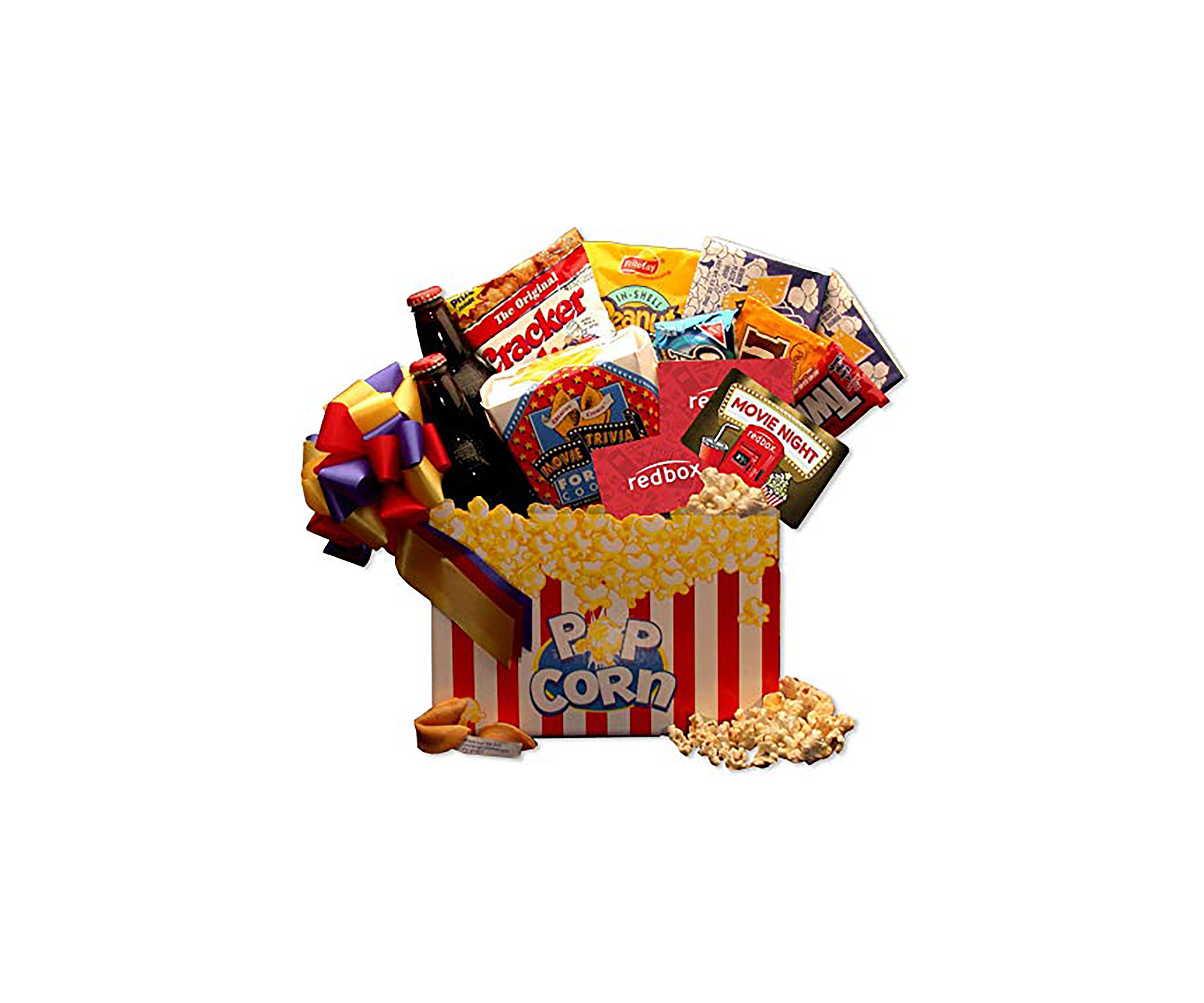 Movie Night Mania  Gift Box - with 10.00 Redbox Gift Card