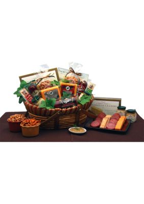 Savory Favorites Meat and Cheese Gift Basket