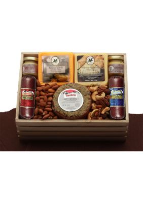 Premium Selections Meat & Cheese Gift Crate