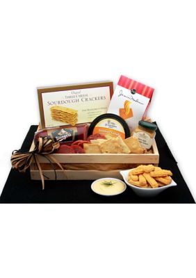 Snackers Delight Meat & Cheese Gift Crate