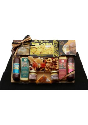 Savory Selections Meat & Cheese Gourmet Gift Board