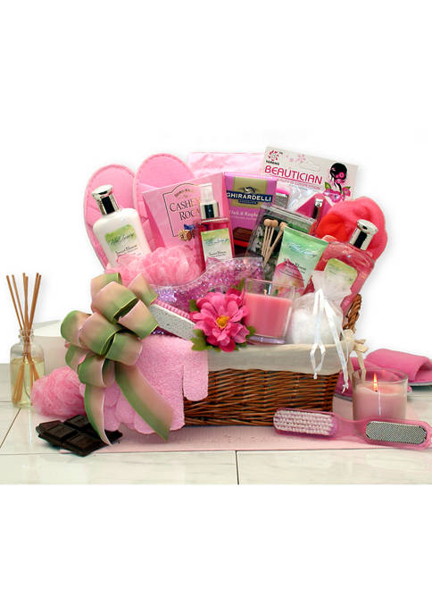 GBDS Sweet Blooms Spa Gift Basket