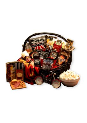 He's A Motorcycle Man Gift Basket